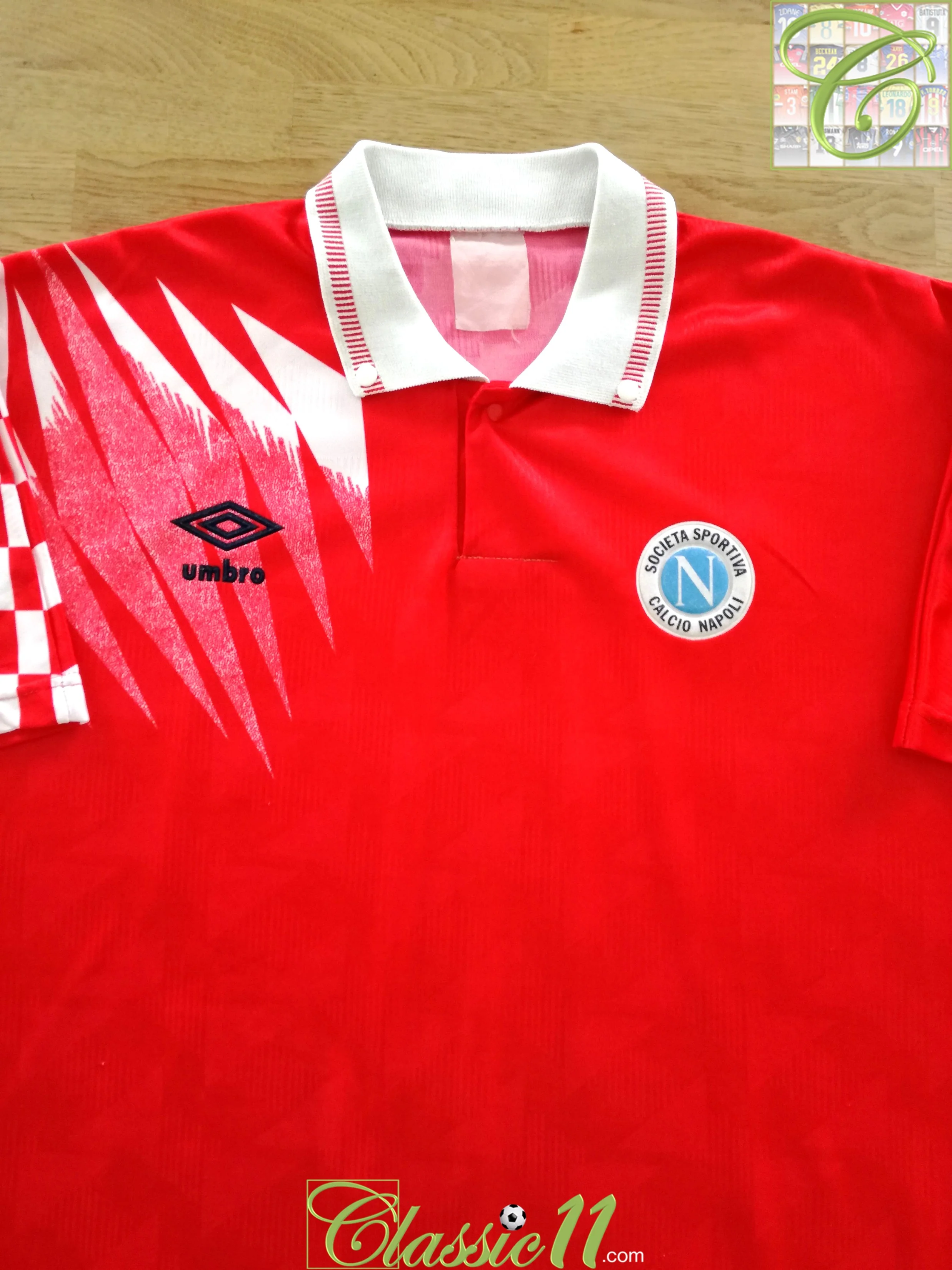 1991/92 Napoli 3rd Football Shirt (L)