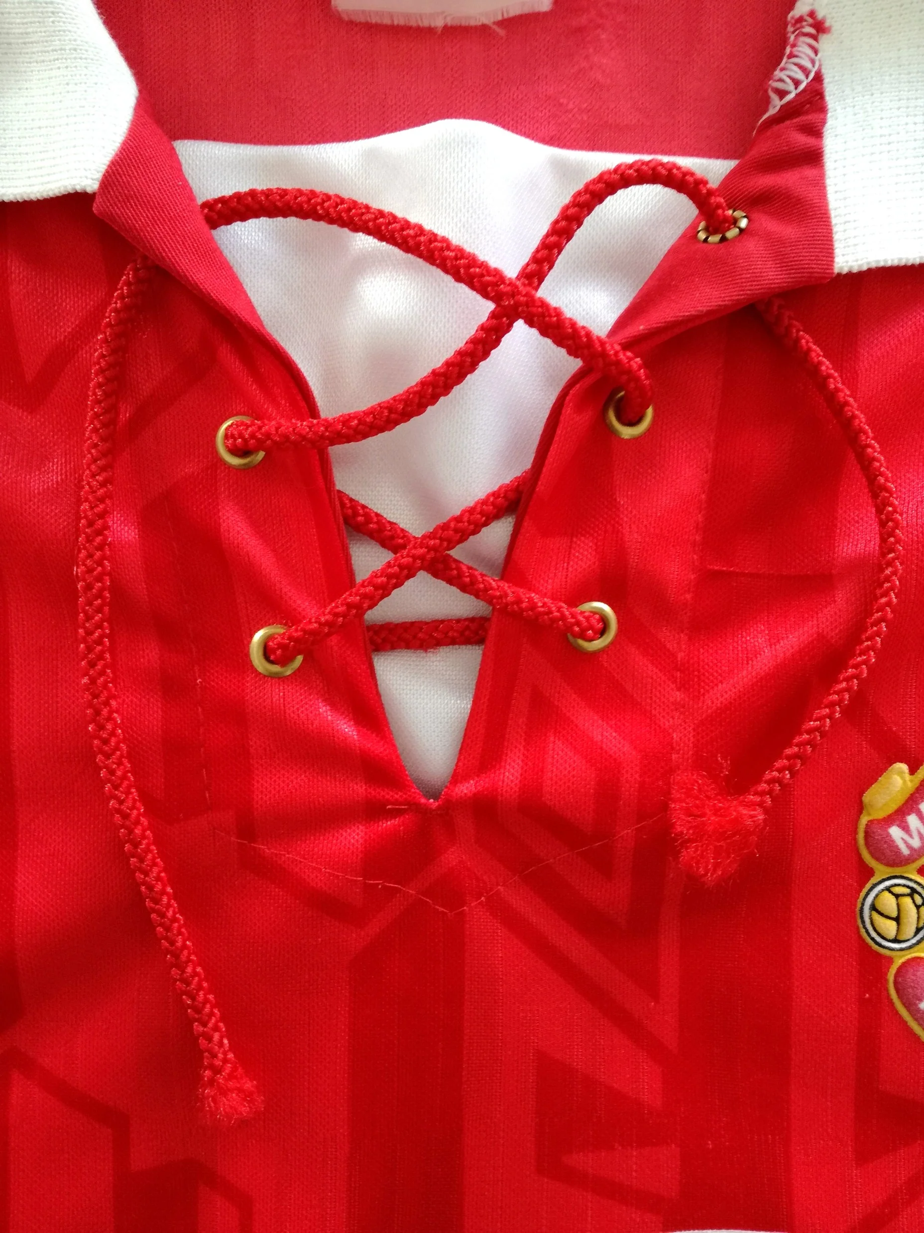 1992/93 Man Utd Home Football Shirt (S) - Image 4