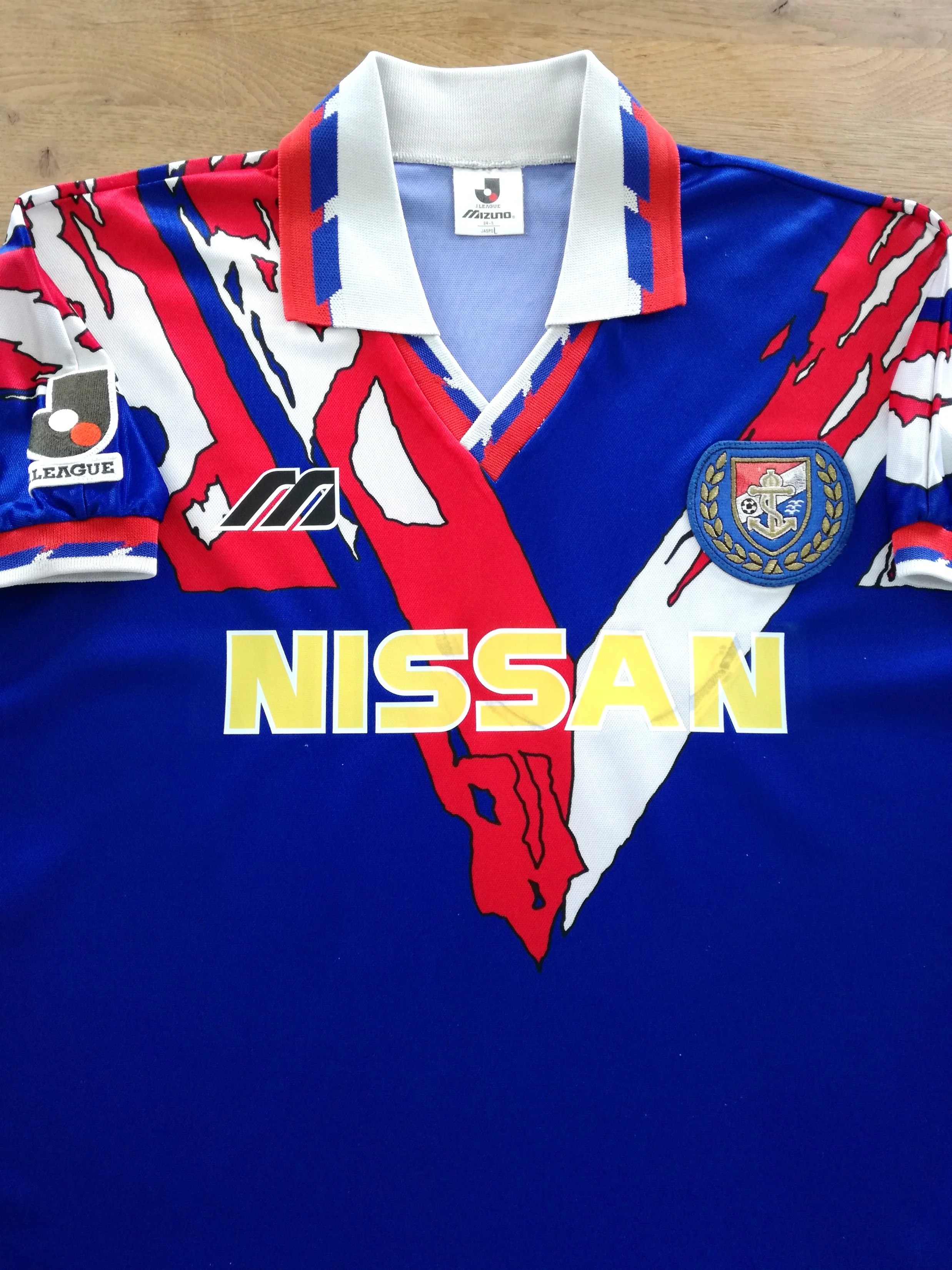 1993 Yokohama Marinos Home J.League Football Shirt (M)