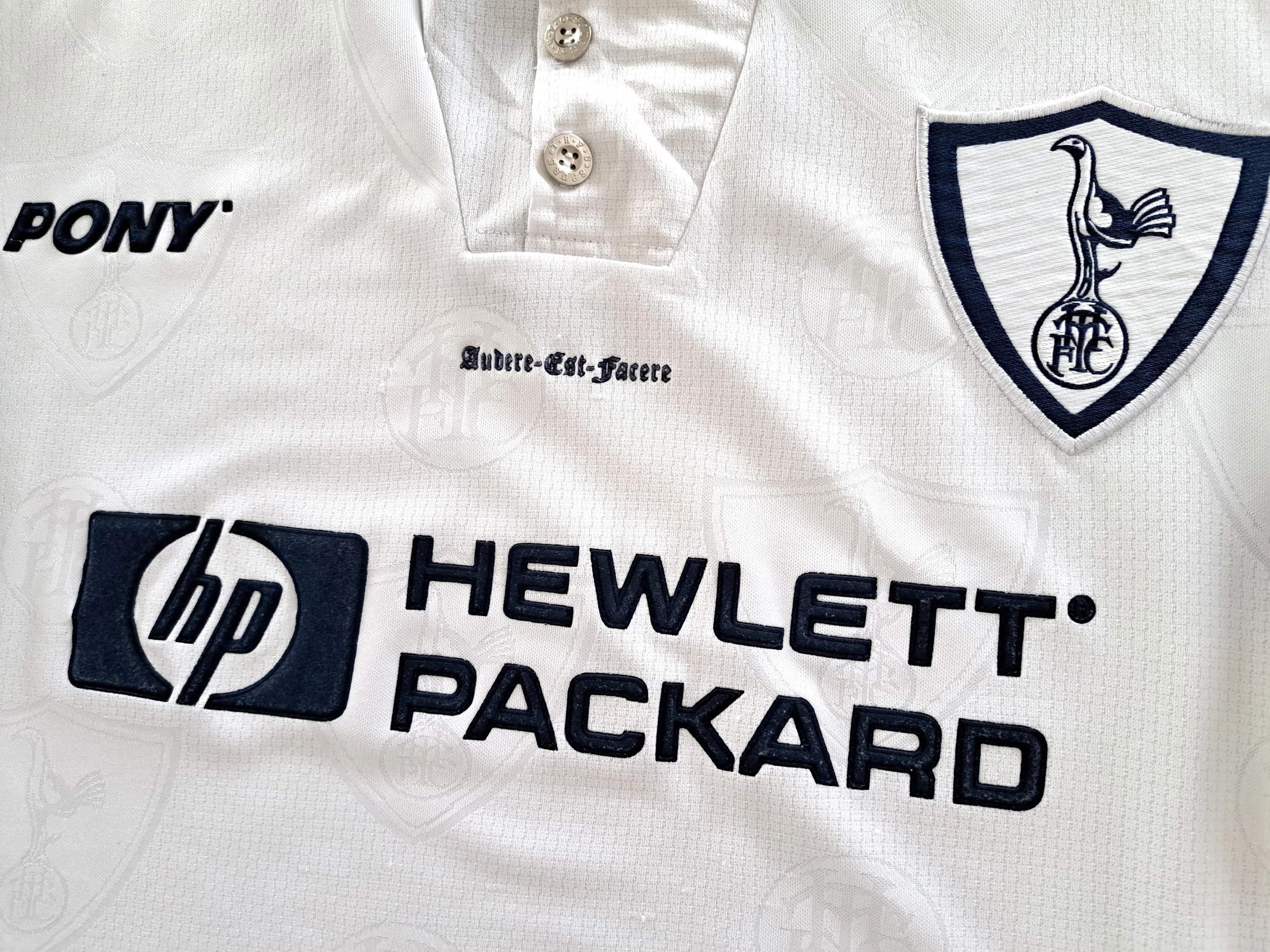 1995/96 Tottenham Home Football Shirt (L) - Image 5