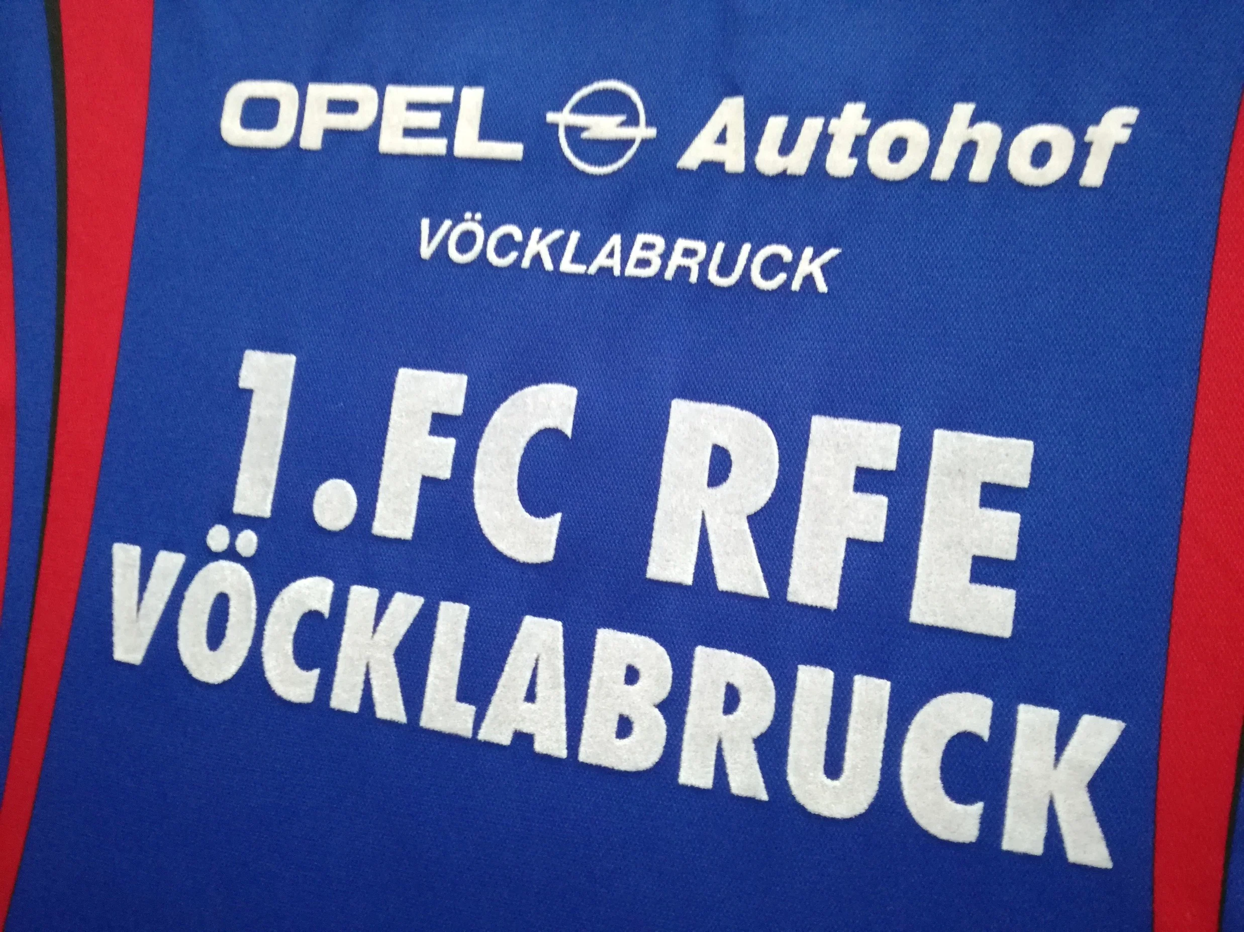 1996/97 1.FC Vöcklabruck Home Player Issue Football Shirt #3 (XL) - Image 5