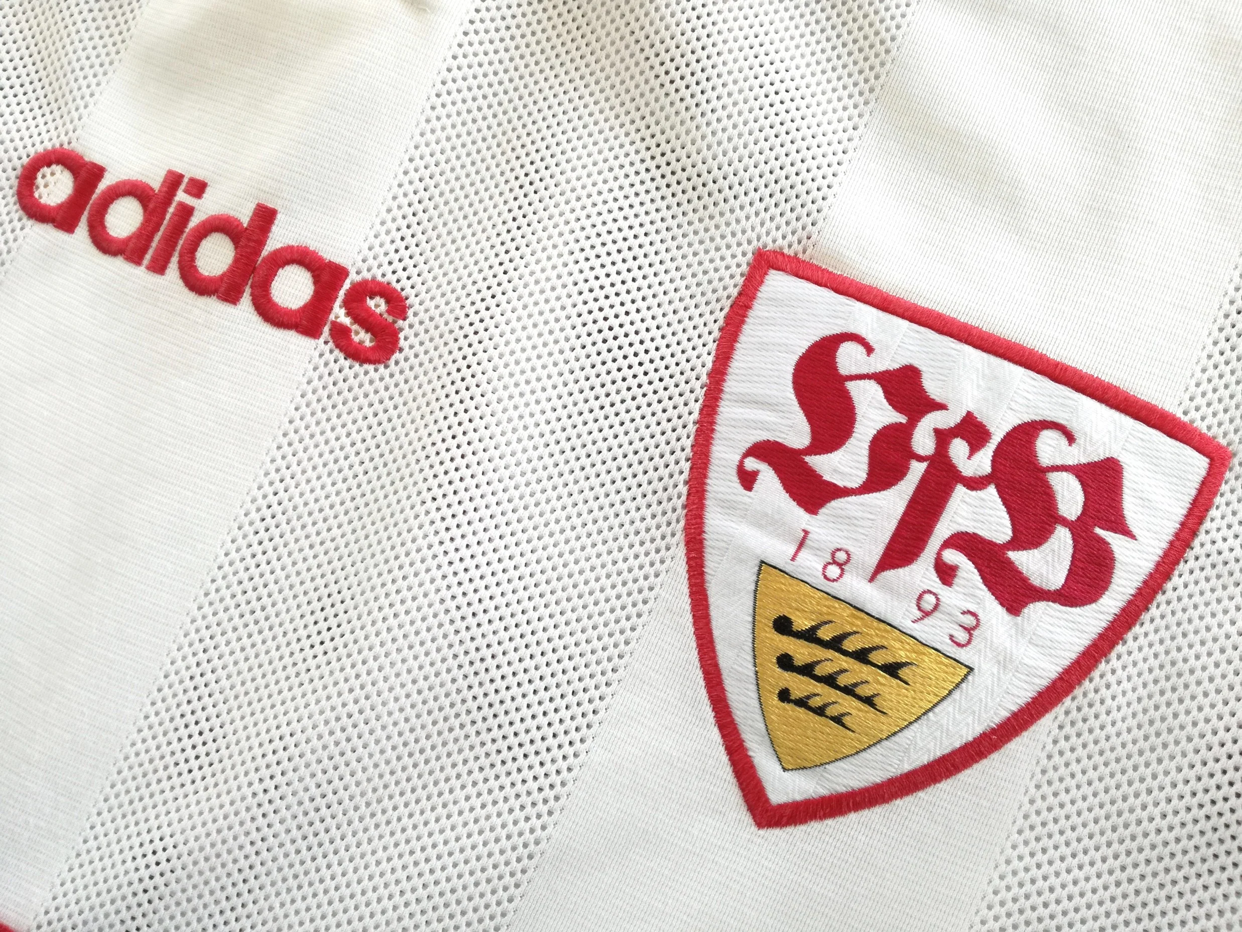 1996/97 Stuttgart Home Football Shirt. (M) - Image 4
