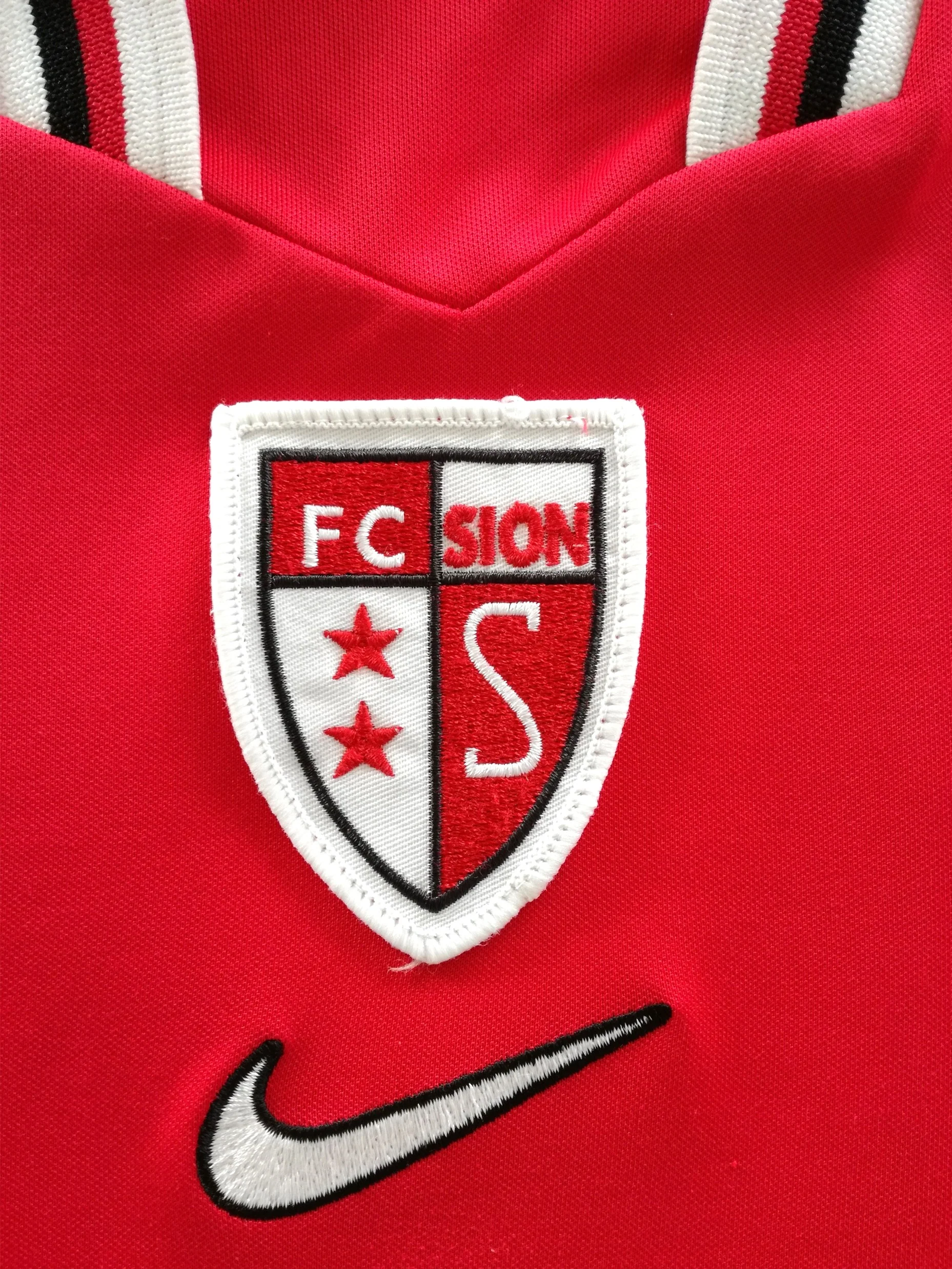 1998/99 FC Sion Away Football Shirt #10 (XS) - Image 4