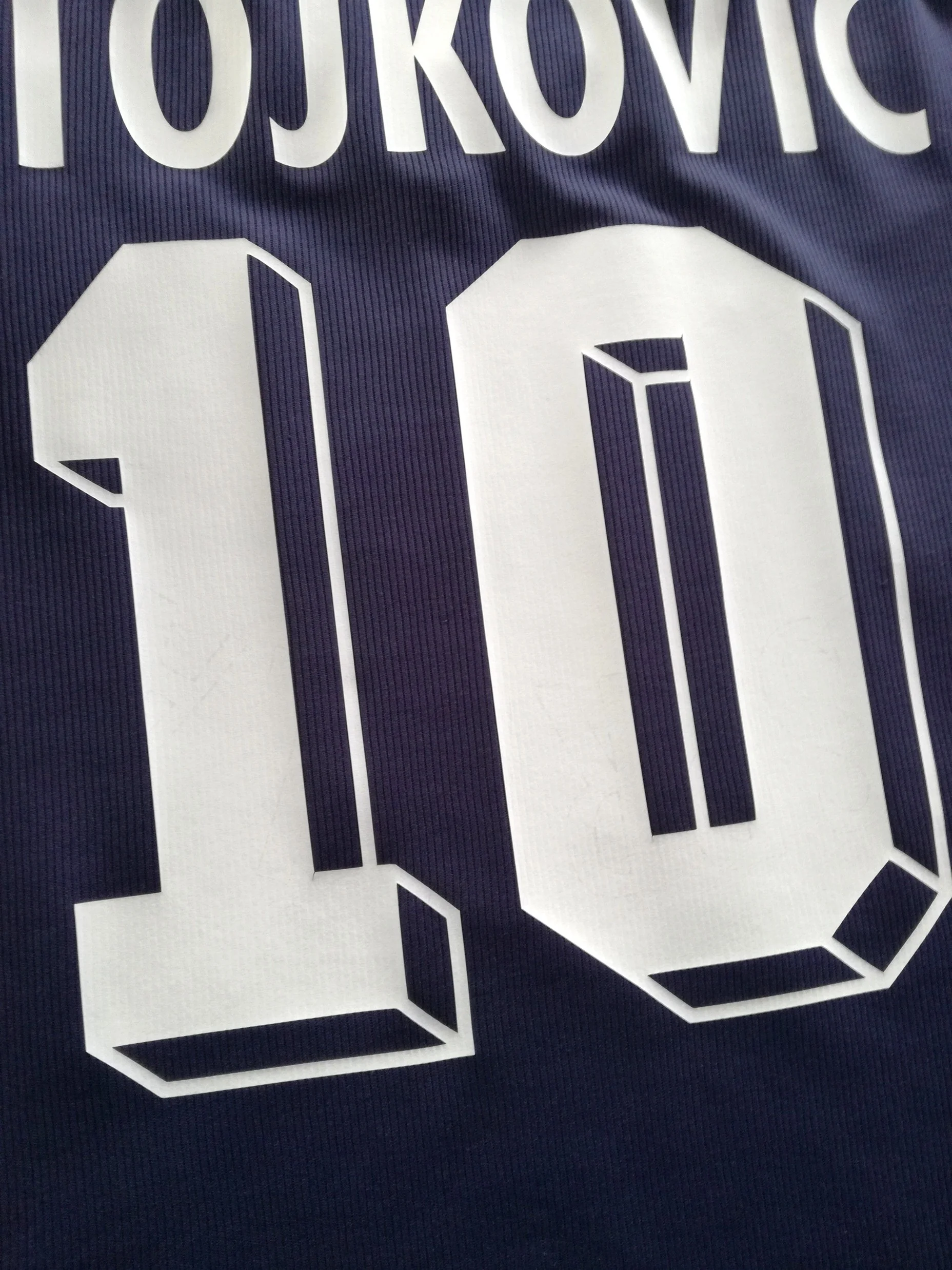 1998 FR Yugoslavia Home World Cup Football Shirt Stojković #10 (L) - Image 9