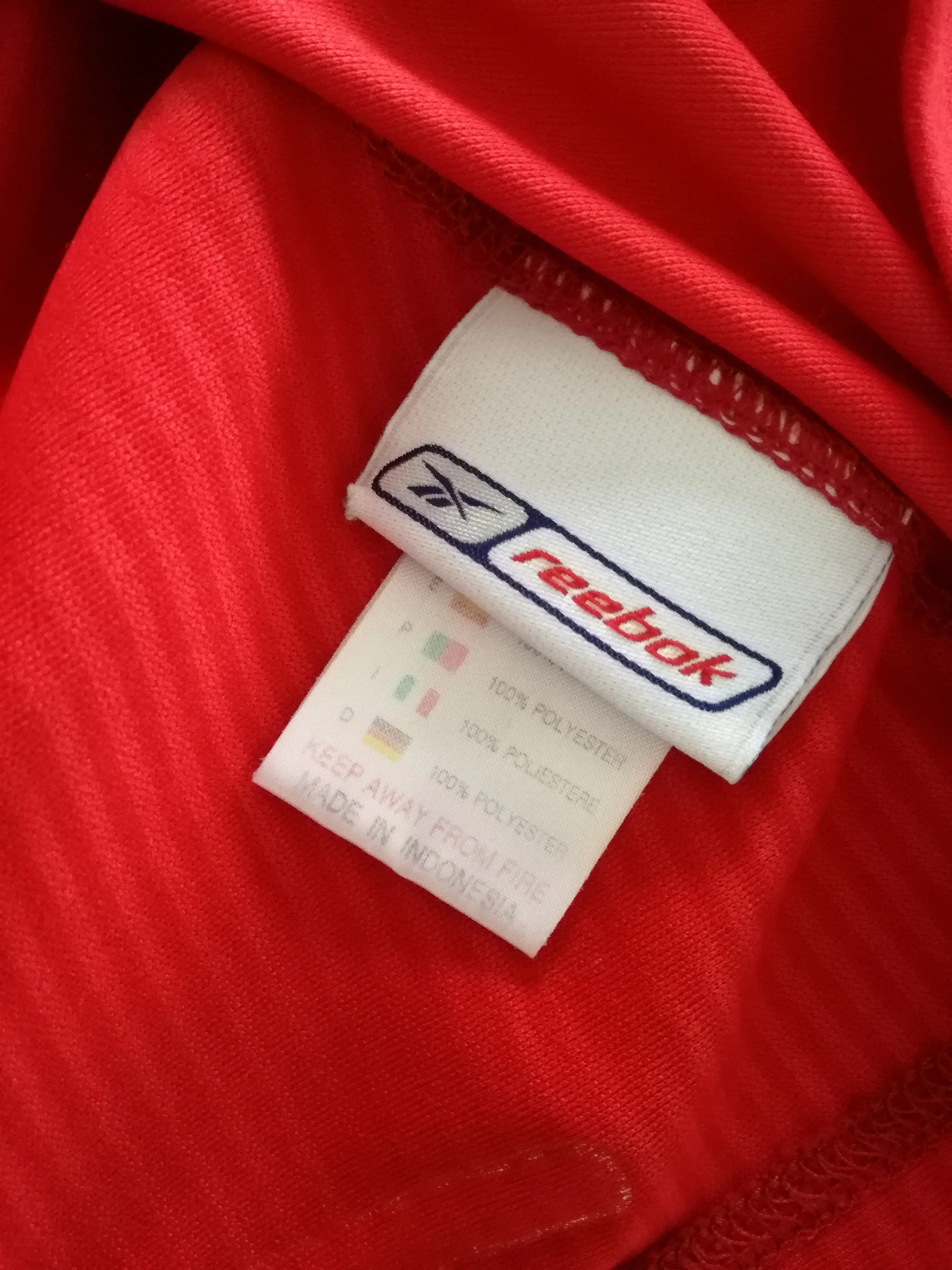 2002/03 Liverpool Home Football Shirt (L) - Image 7