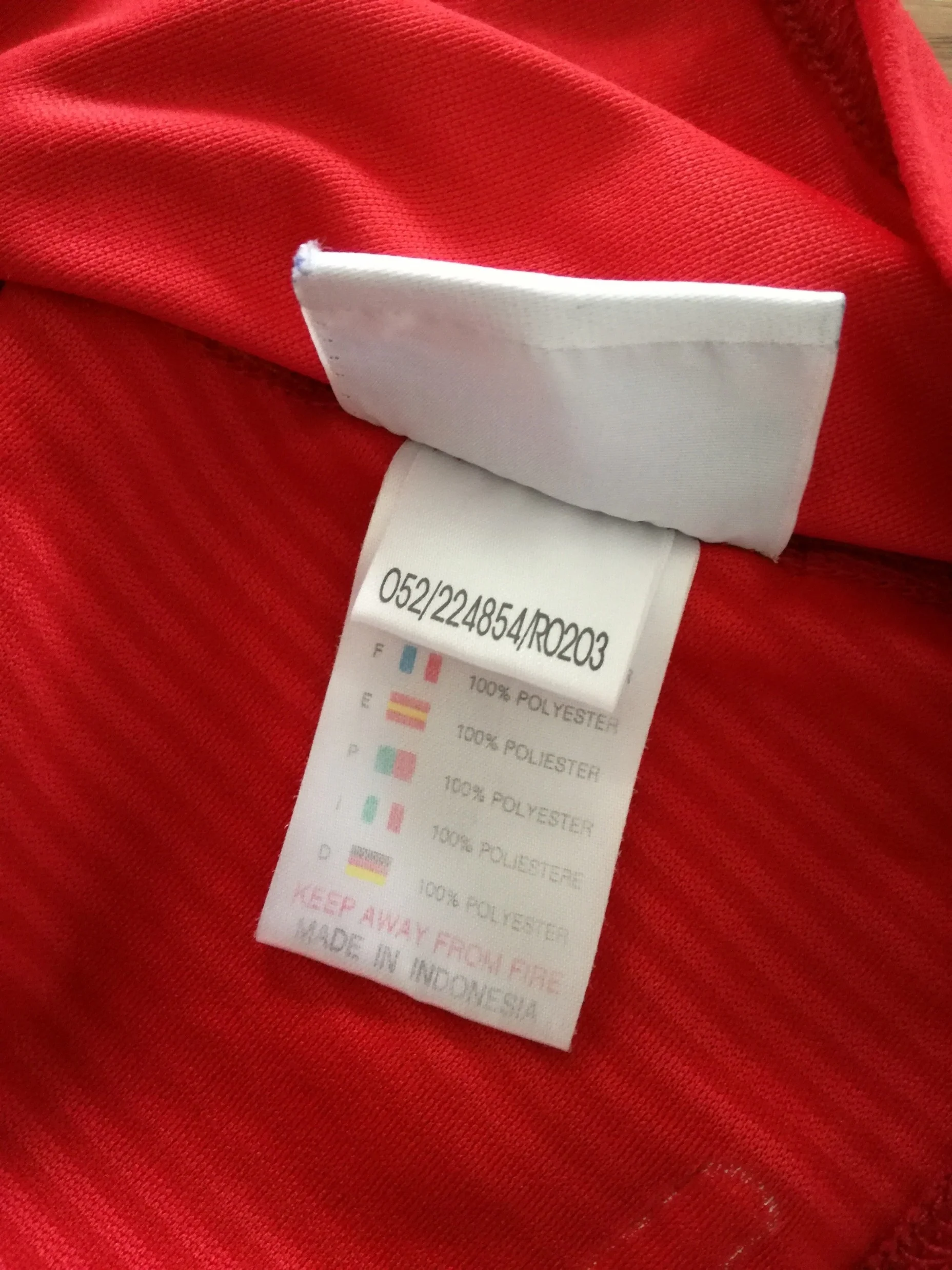 2002/03 Liverpool Home Football Shirt (L) - Image 8