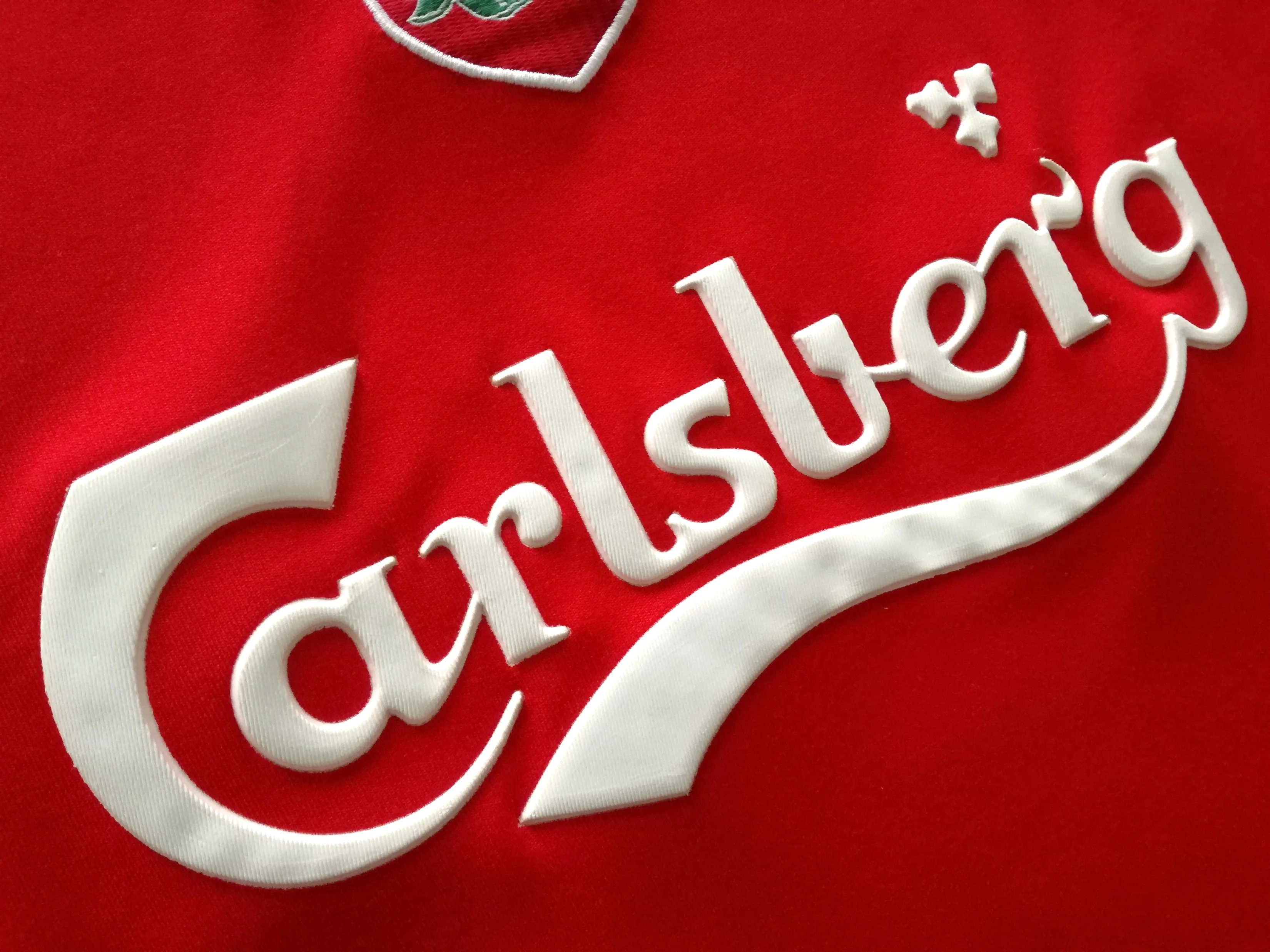 2002/03 Liverpool Home Football Shirt (L) - Image 5