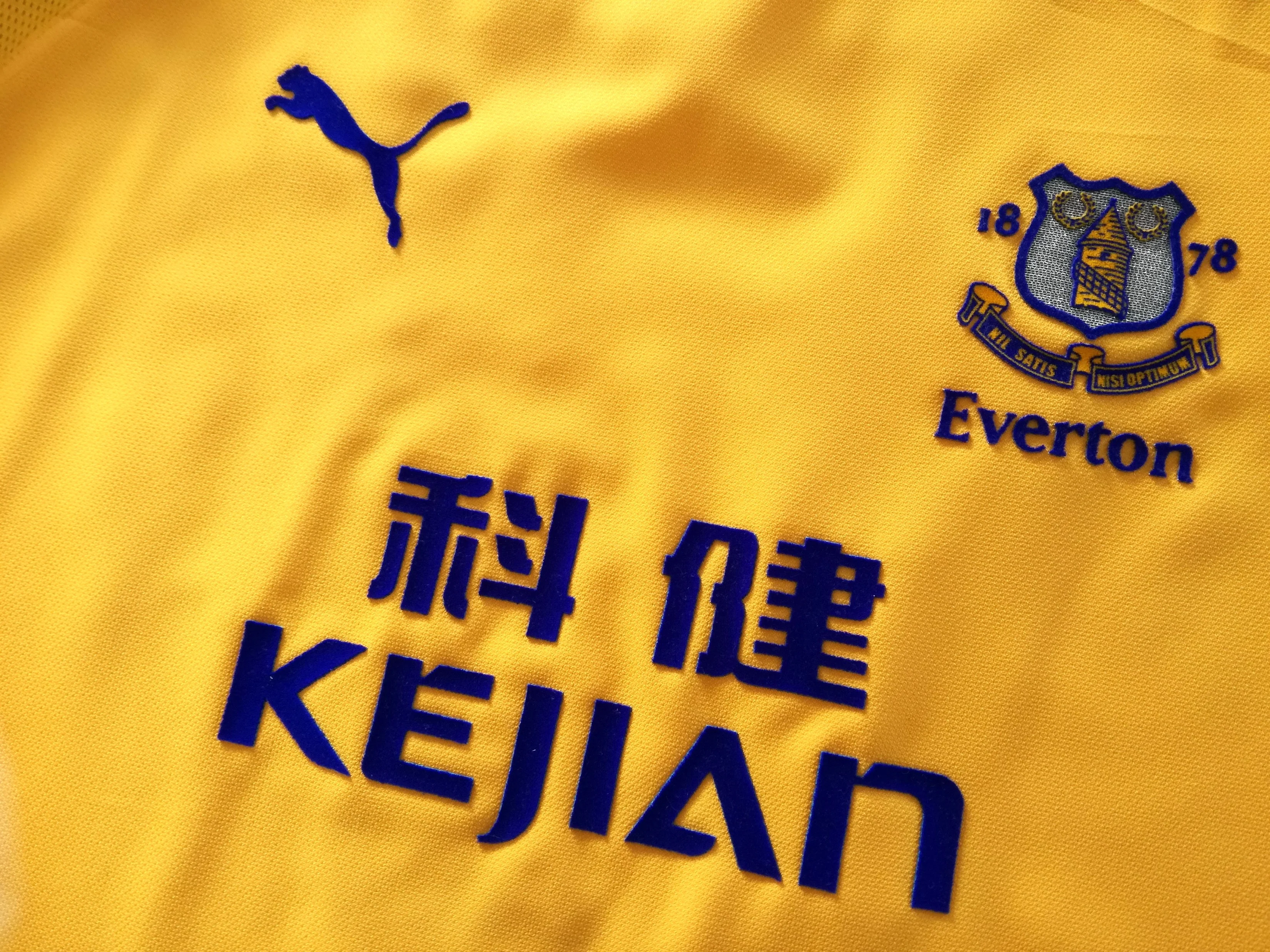 2003 Everton Away Match Worn (vs Blackburn) Premier League Football Shirt Clarke #27 (XL) - Image 6