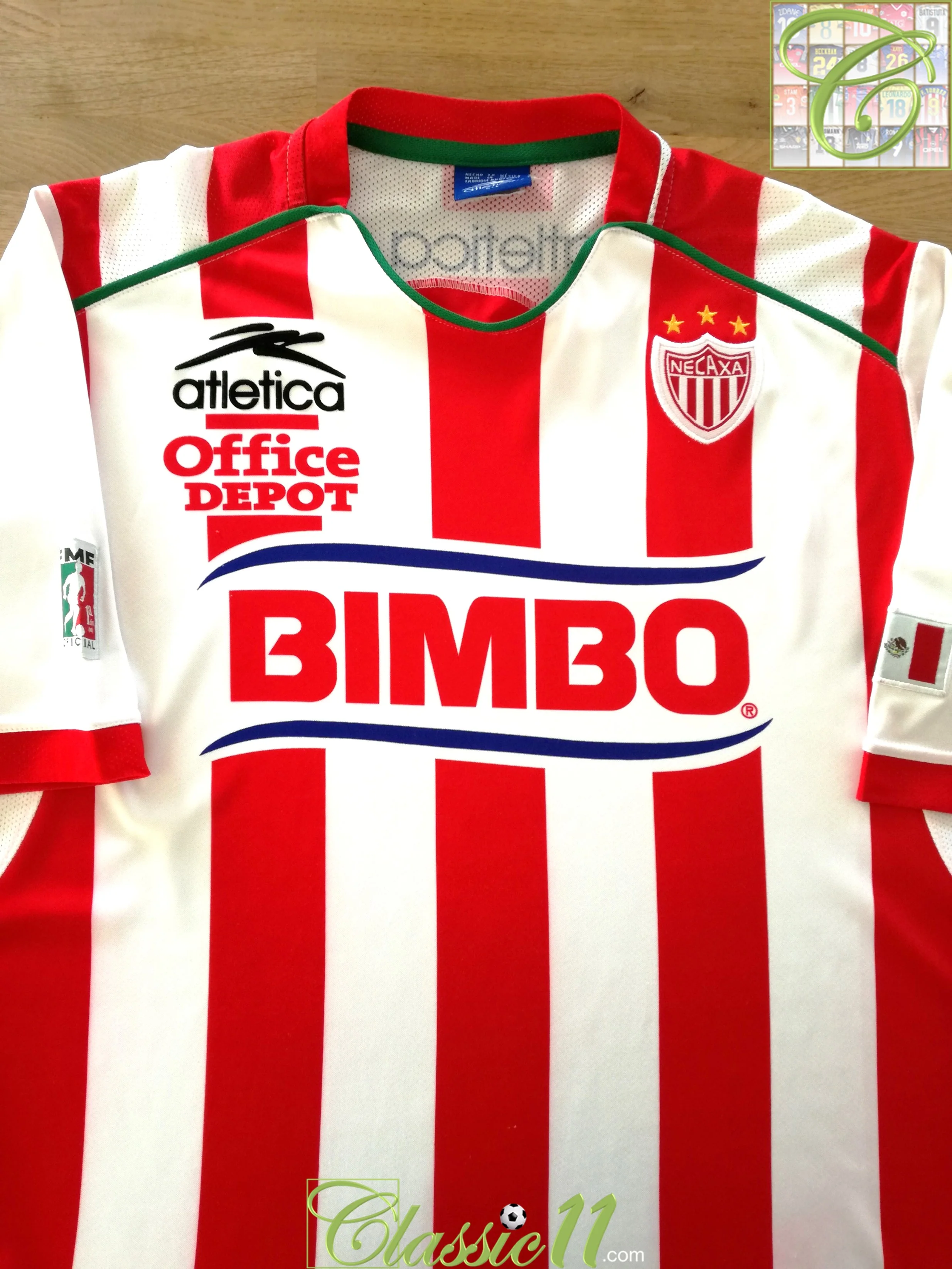 2004/05 Necaxa Home FMF Football Shirt (L)