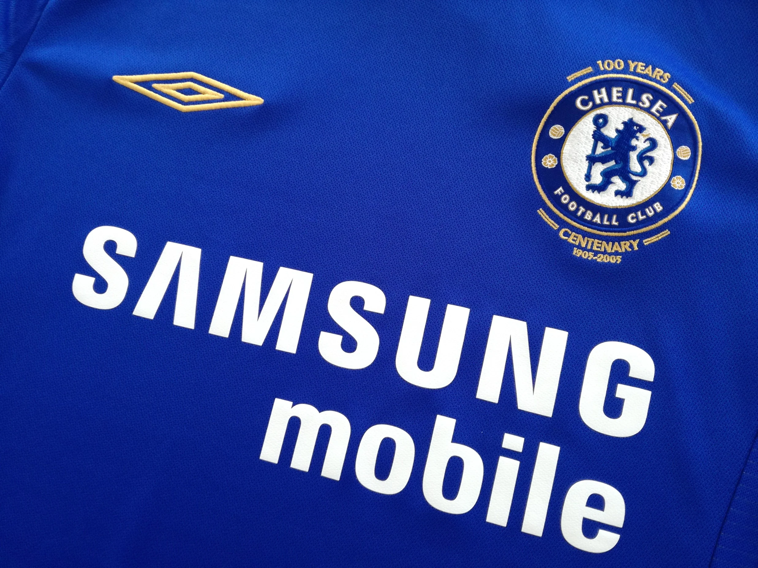 2005/06 Chelsea Home Centenary Football Shirt (S) - Image 4