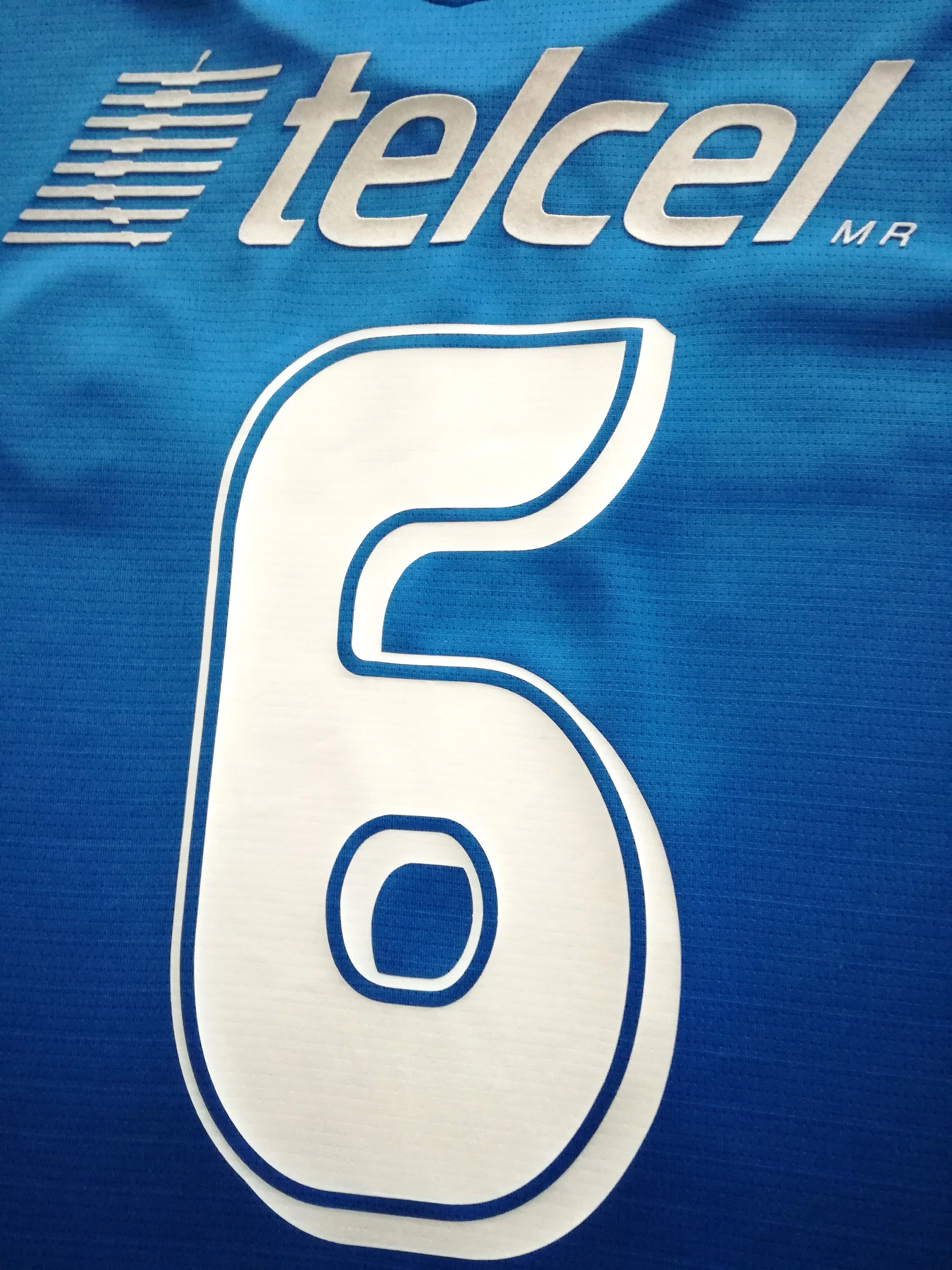2006/07 Deportivo Cruz Azul Home Football Shirt #6 (XL) - Image 6