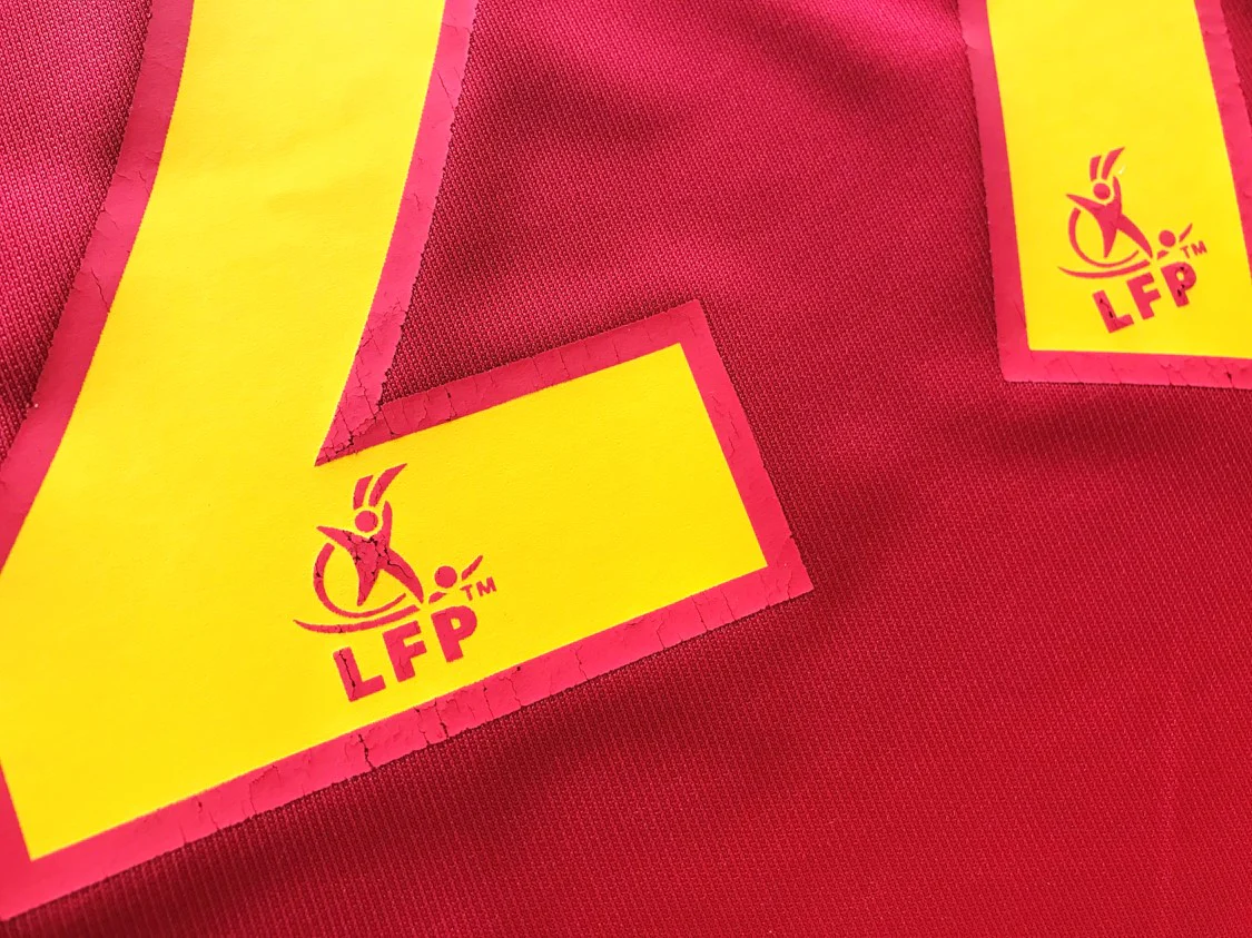 2006/07 RC Lens 3rd Ligue 1 Football Shirt Dindane #27 (XXL) - Image 6