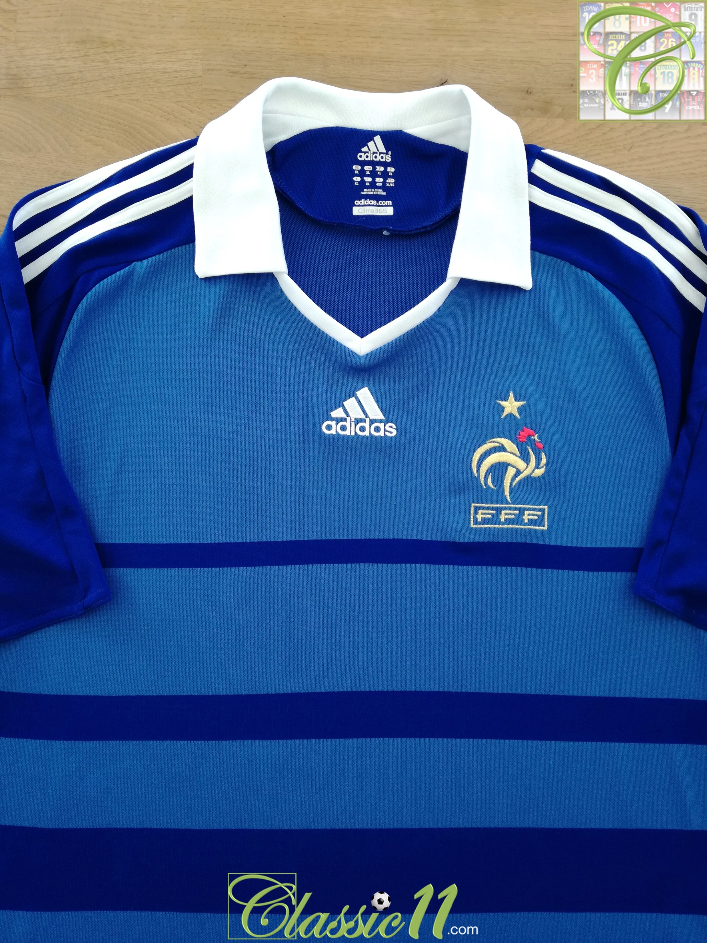 2008/09 France Home Football Shirt (XL)