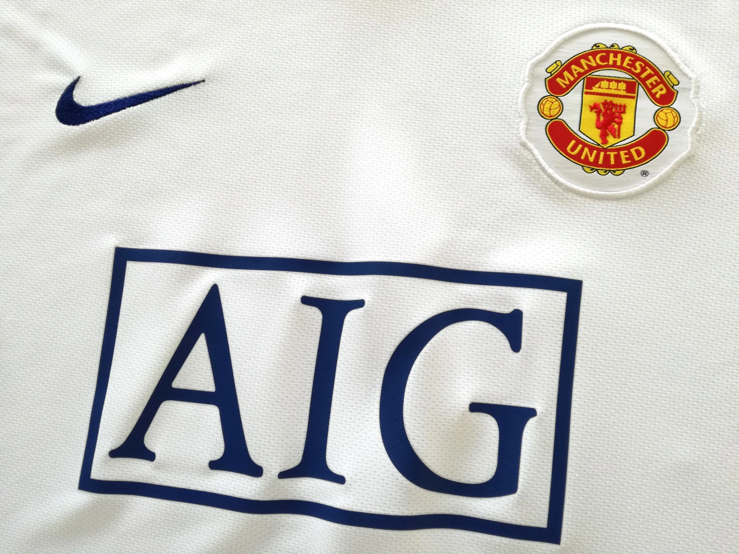 2008/09 Man Utd Away Football Shirt (L) - Image 4