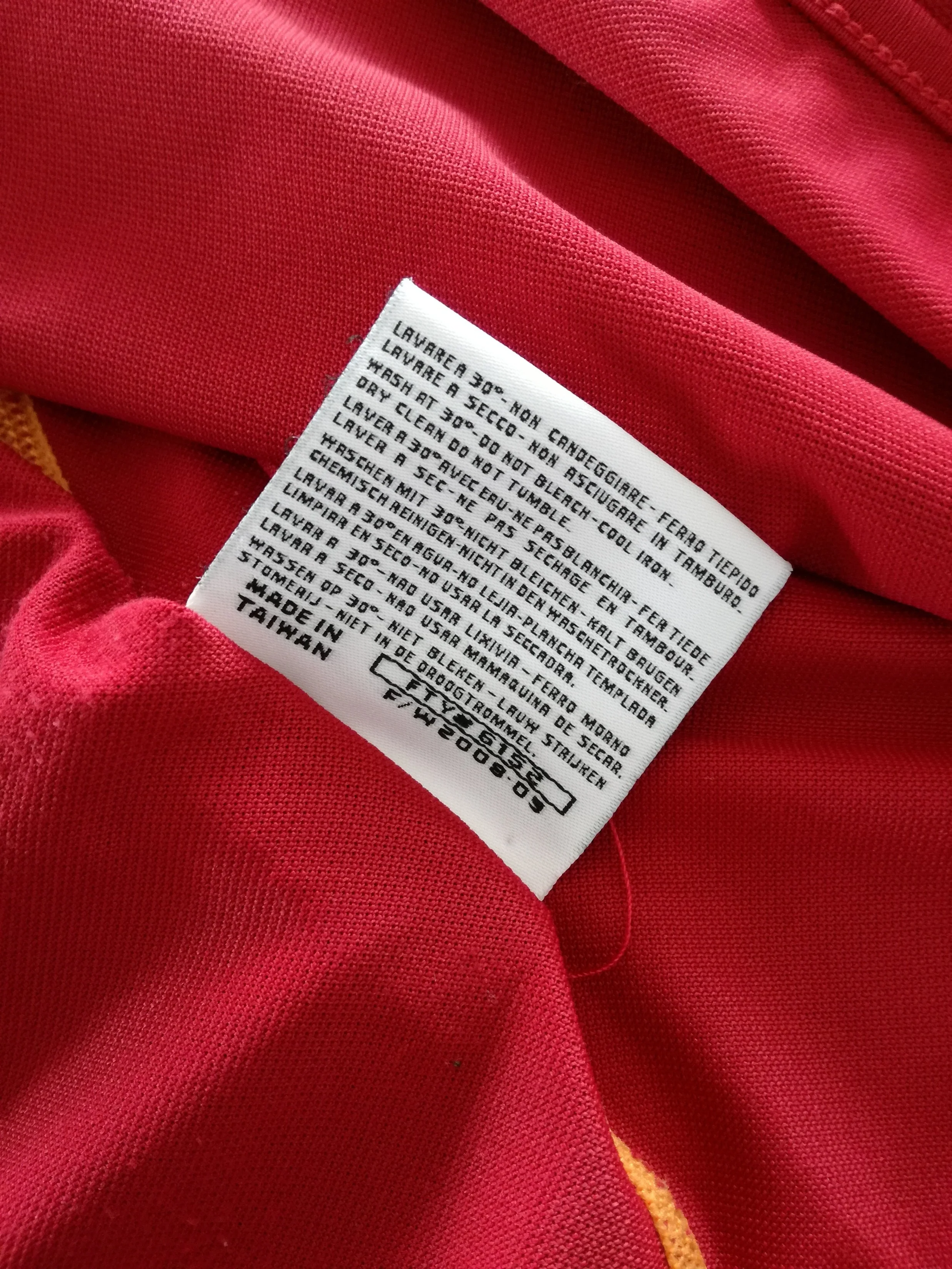 2008/09 Roma Home Football Shirt. (XXL) - Image 8