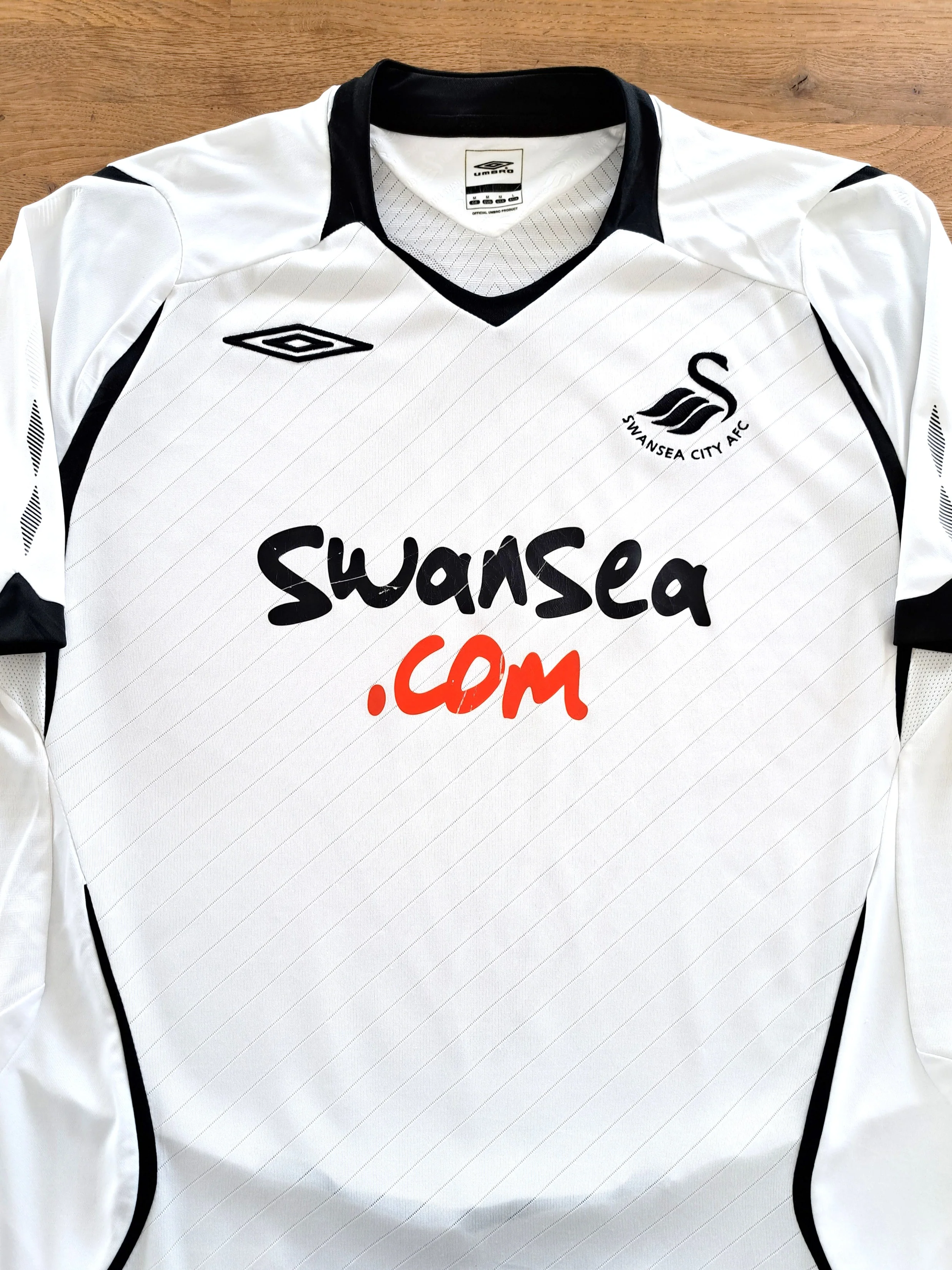 2008/09 Swansea City Home Football Shirt (M)