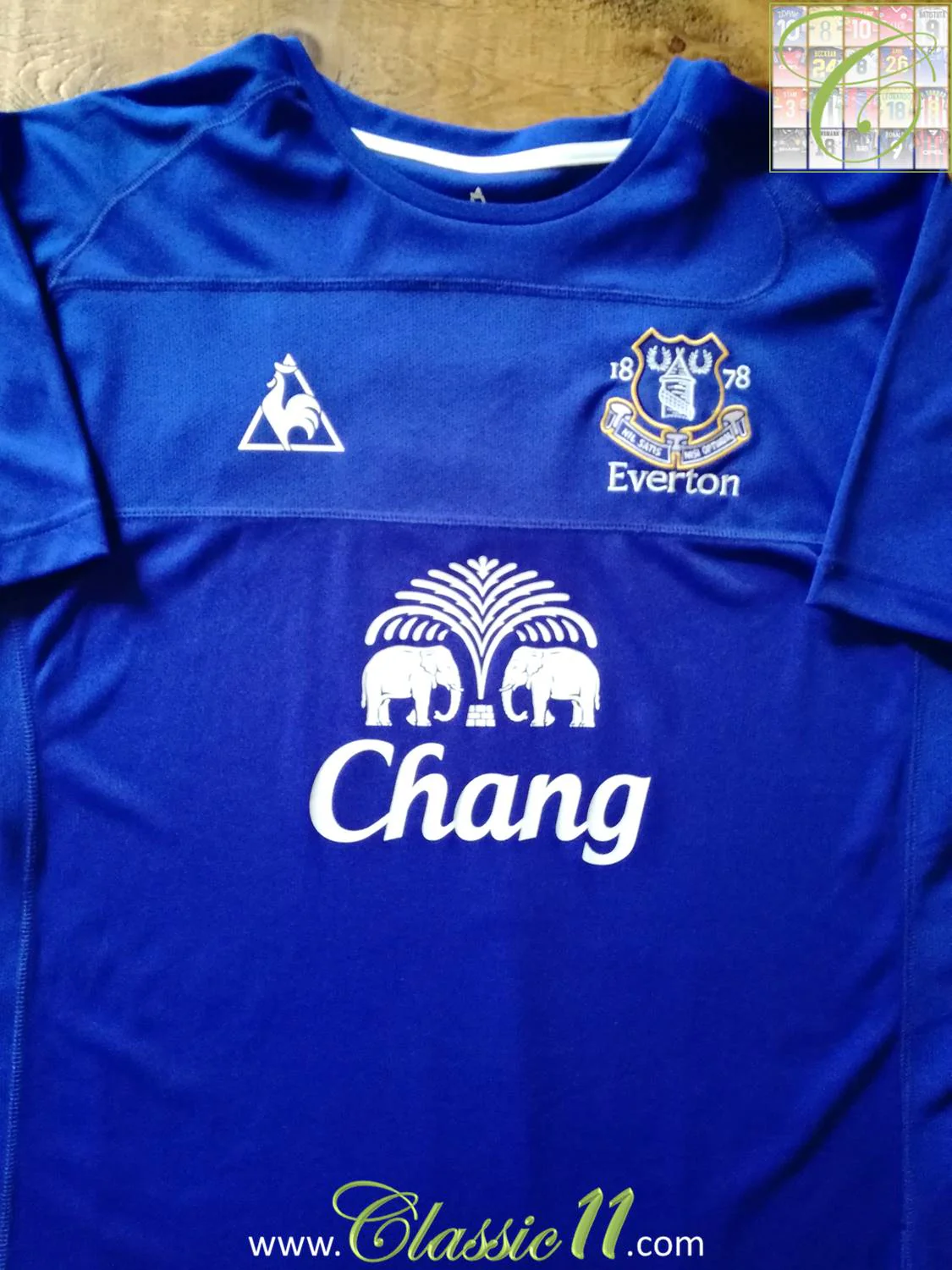 2010/11 Everton Home Premier League Football Shirt Beckford #16 (XXL) - Image 2