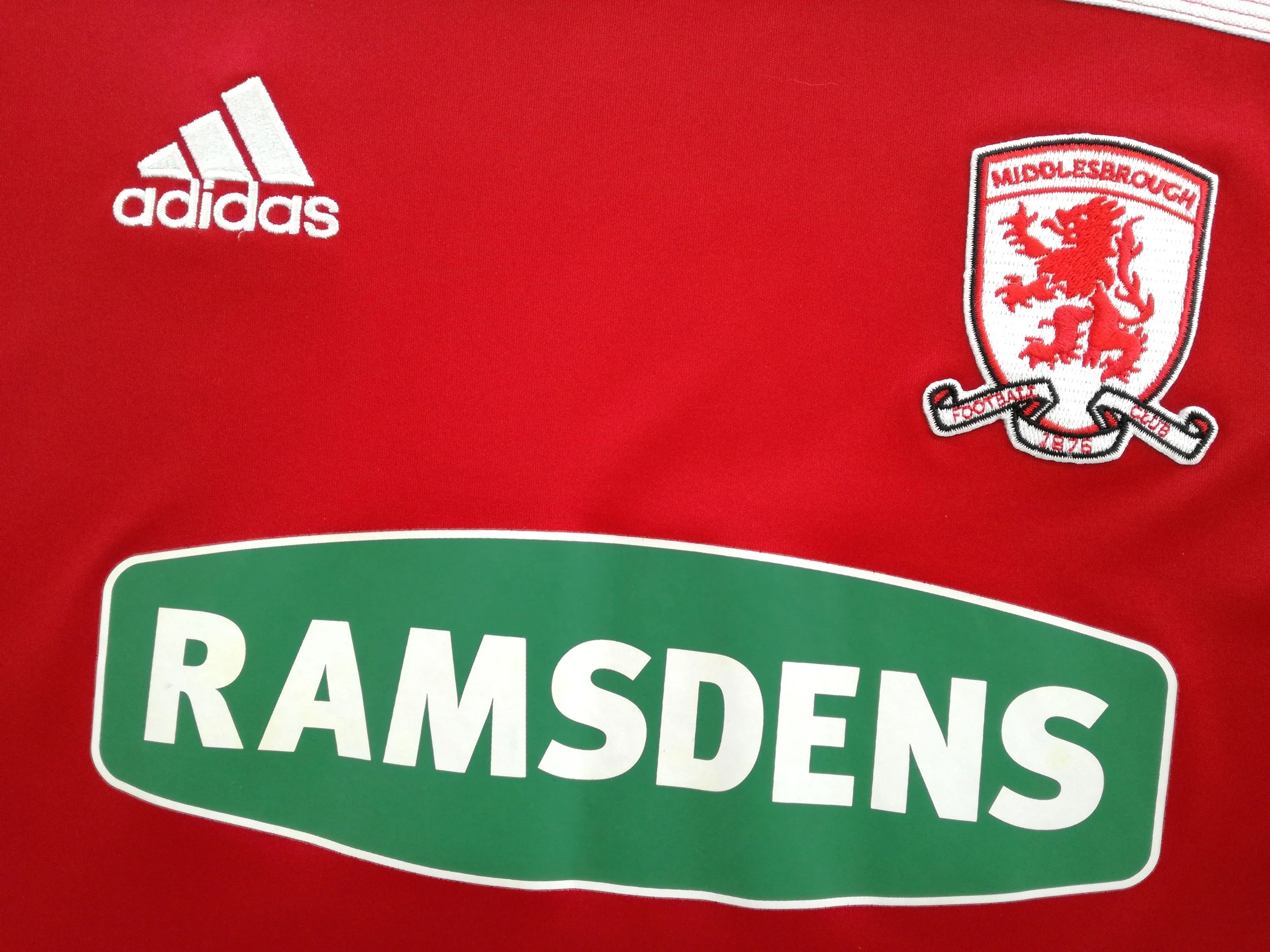 2011/12 Middlesbrough Home Football Shirt. (S) - Image 3