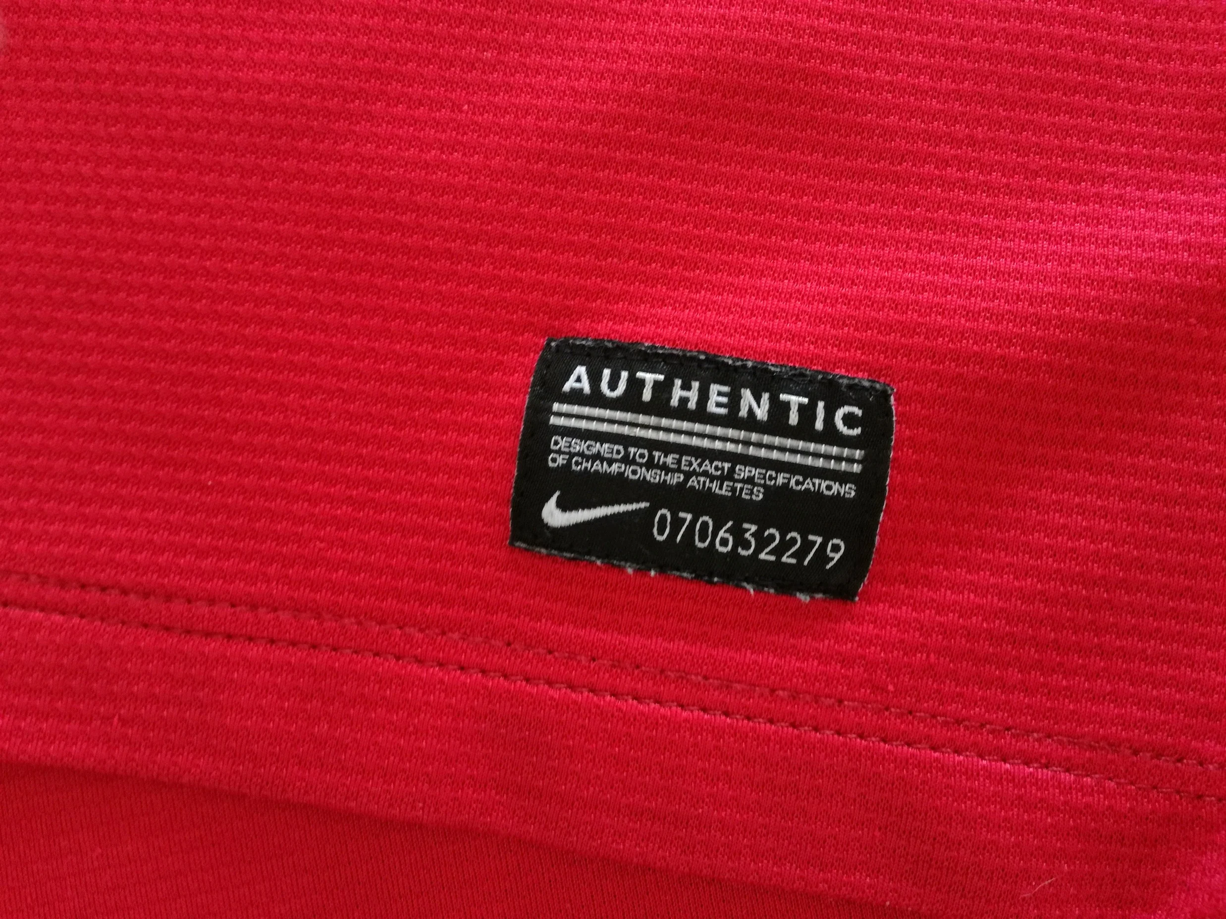 2013/14 Man Utd Home Football Shirt (L) - Image 8