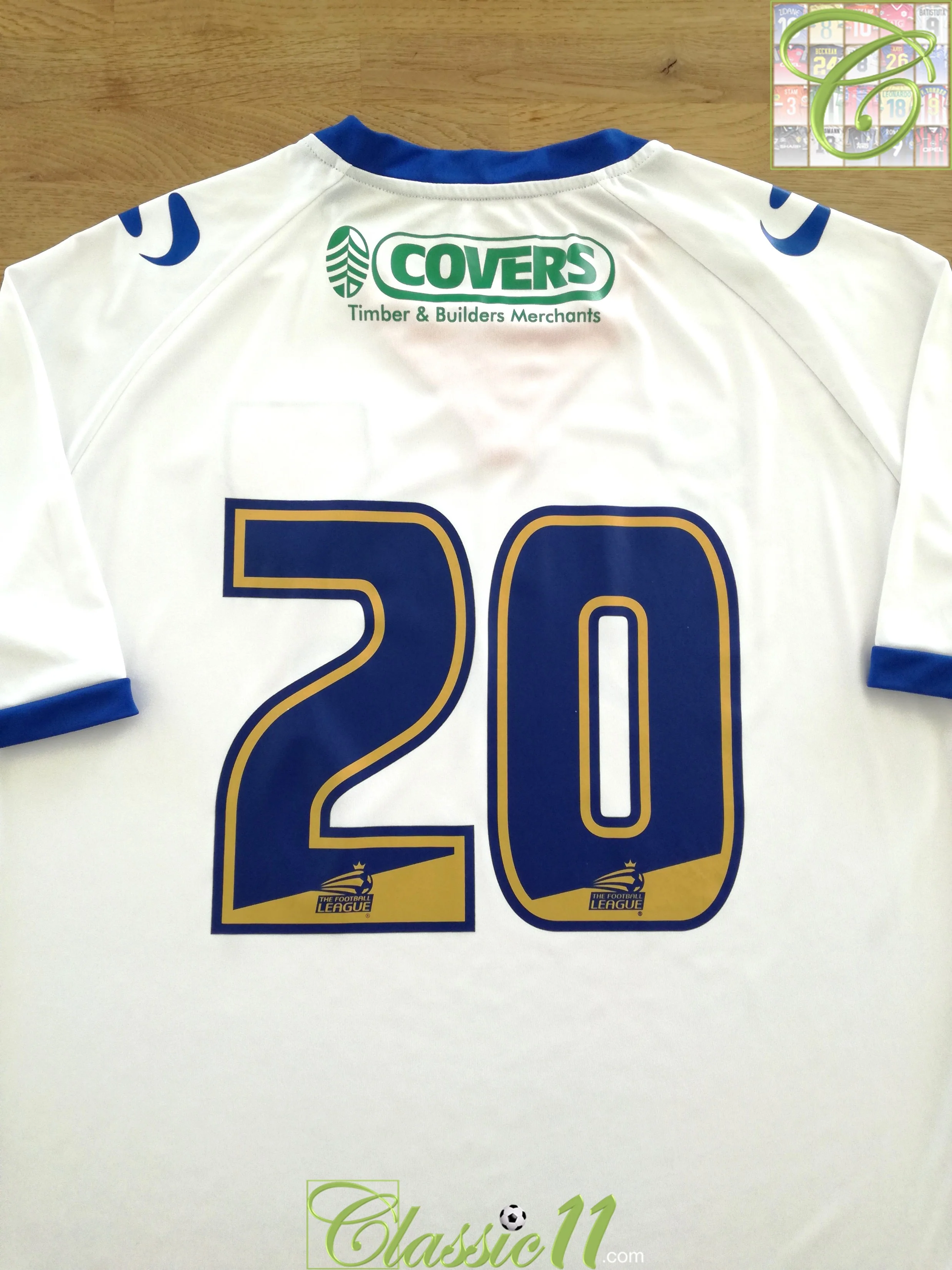 2013/14 Portsmouth Away Football League Shirt #20 (L)