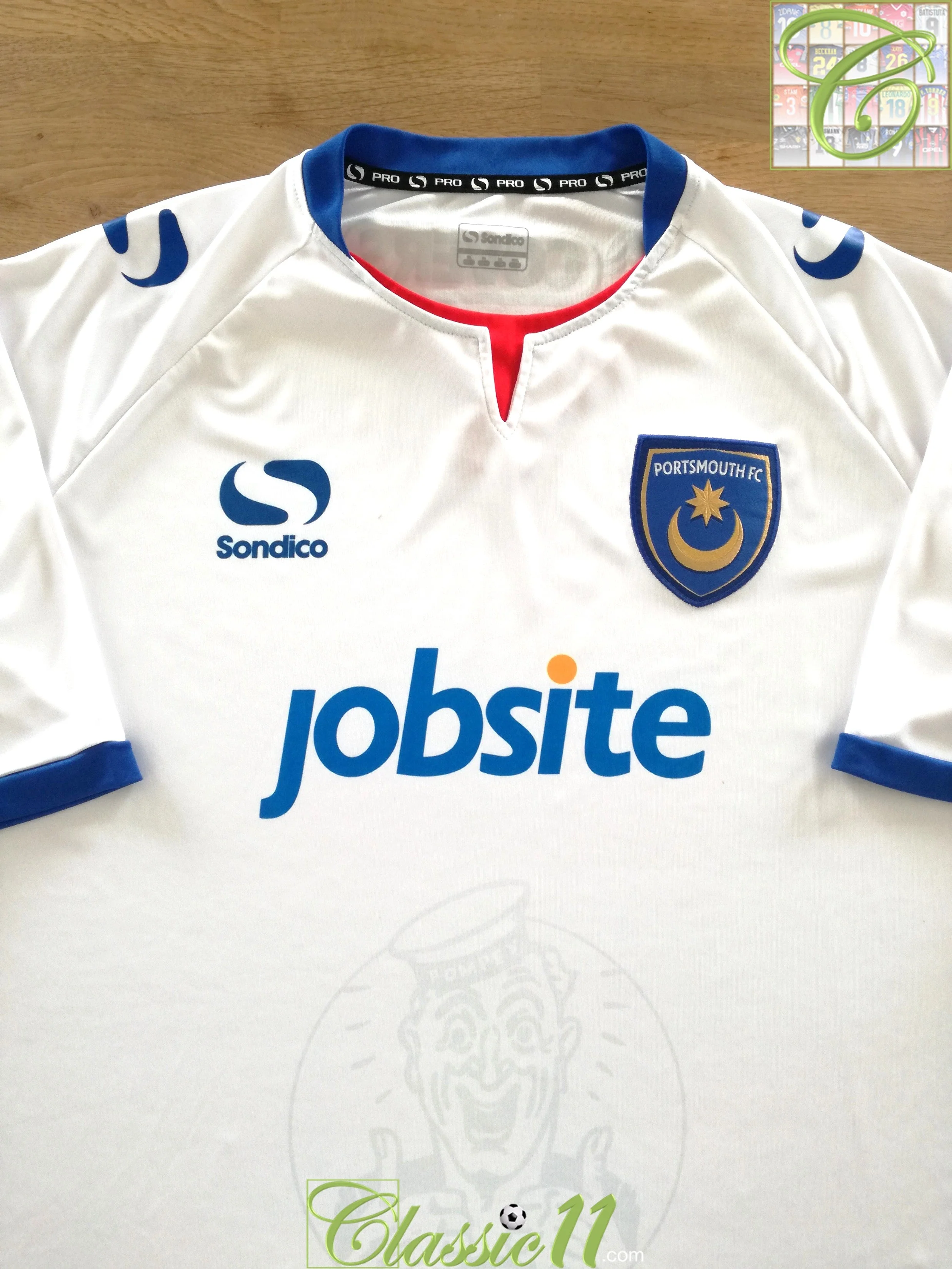 2013/14 Portsmouth Away Football League Shirt #20 (L) - Image 5