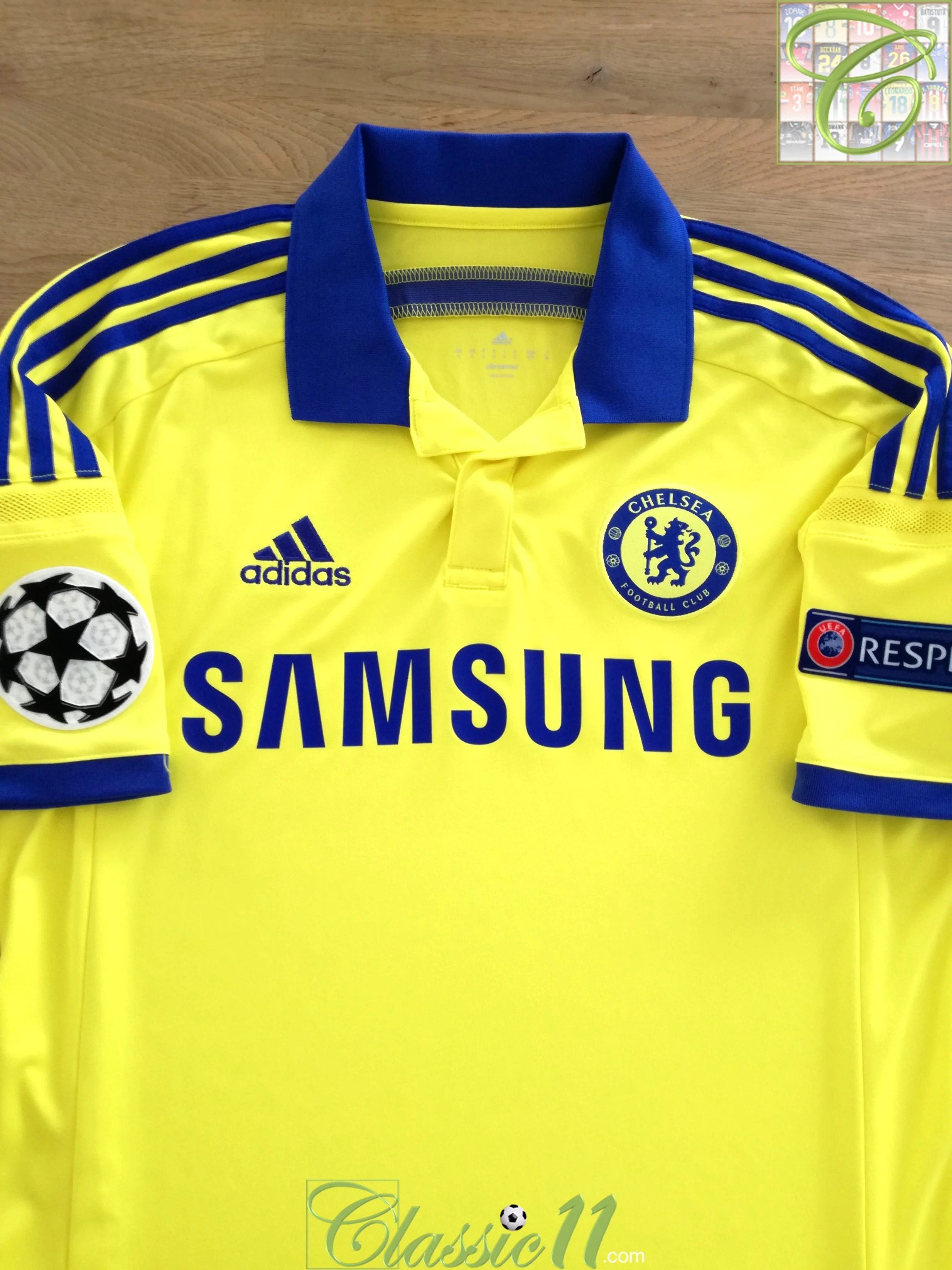 2014/15 Chelsea Away Champions league Football Shirt (S) *BNWT*