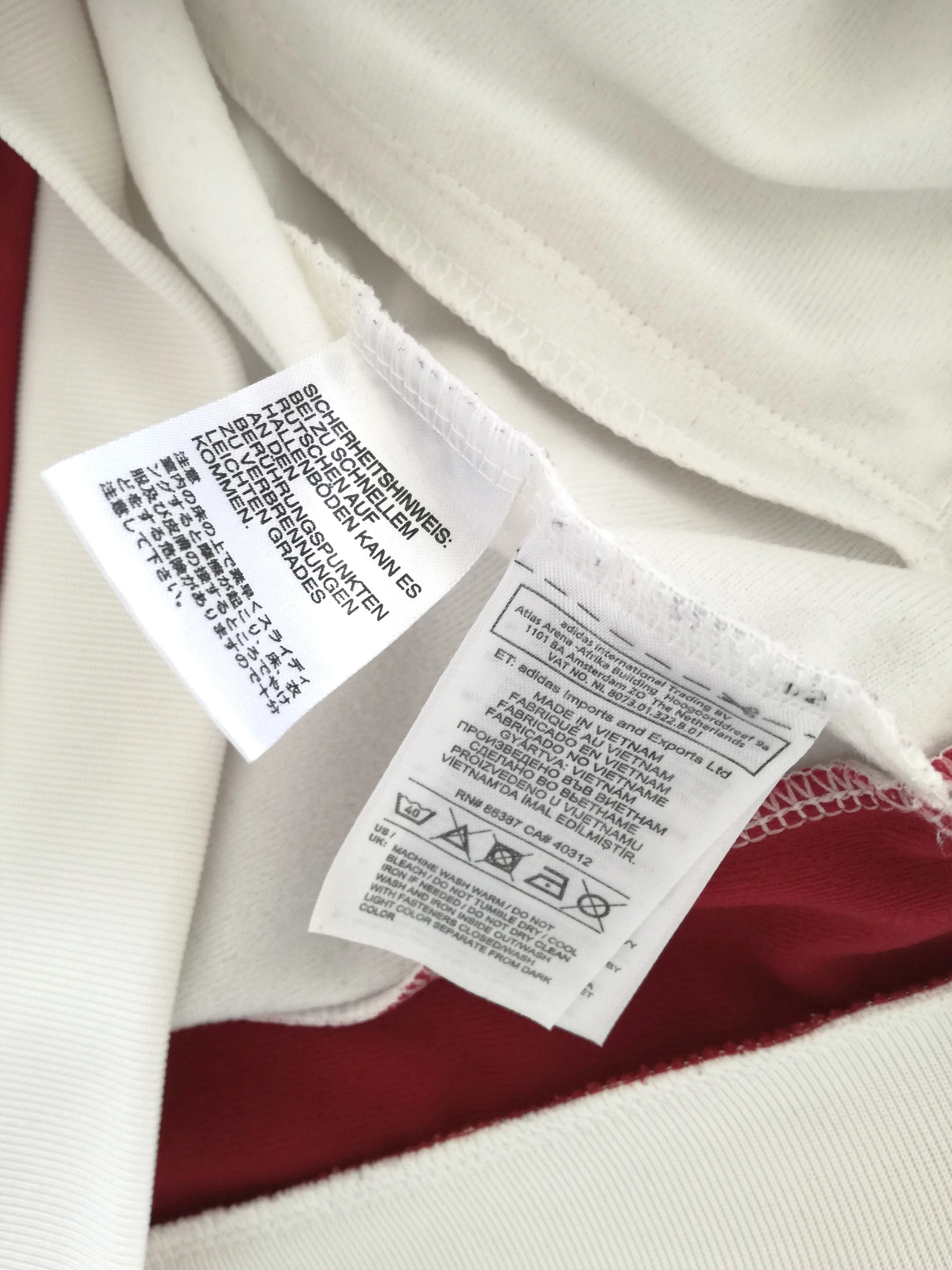 2015/16 AC Milan Track Jacket (S) - Image 6