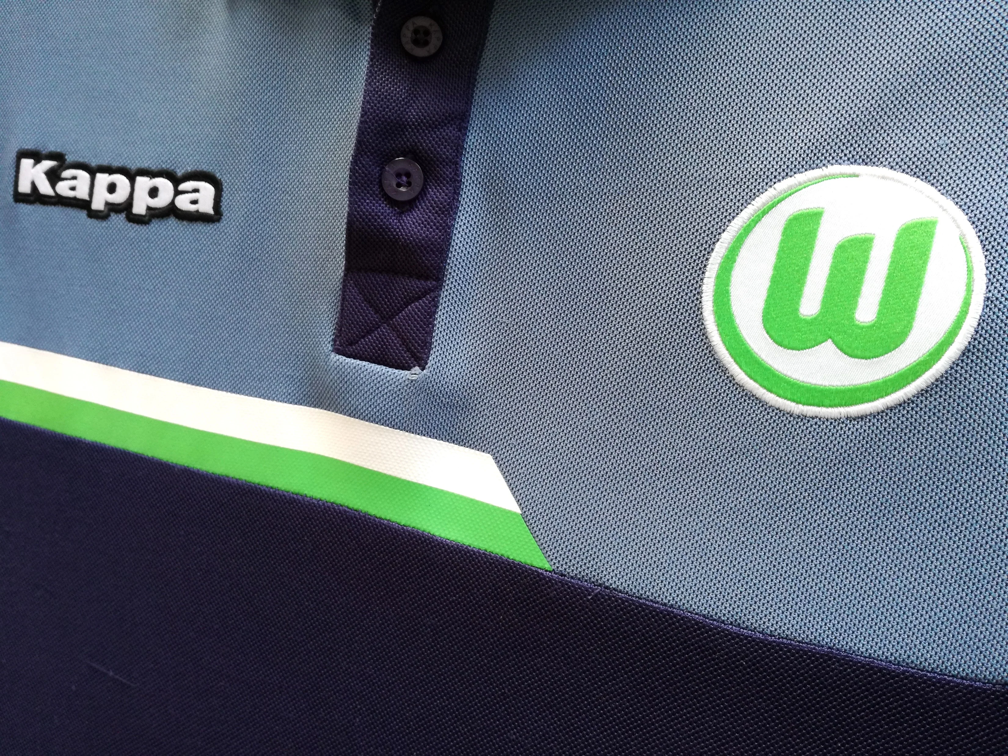 2015/16 Wolfsburg Polo T-Shirt (L) - Image 3