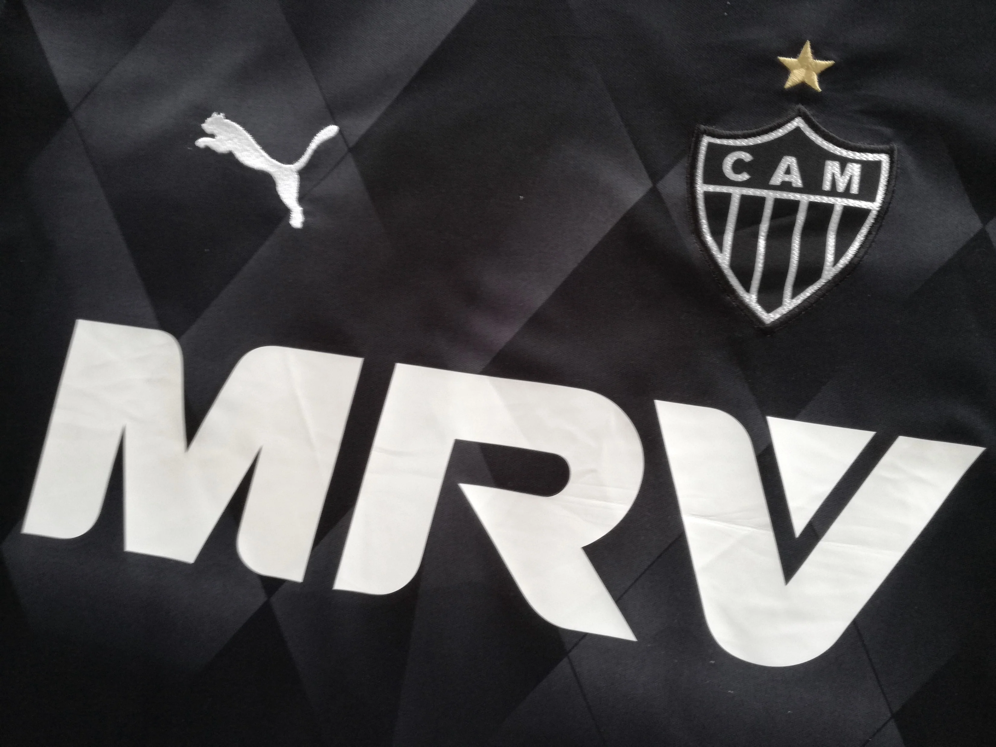 2015 Atlético Mineiro 3rd Football Shirt Patric #29 (M) - Image 6