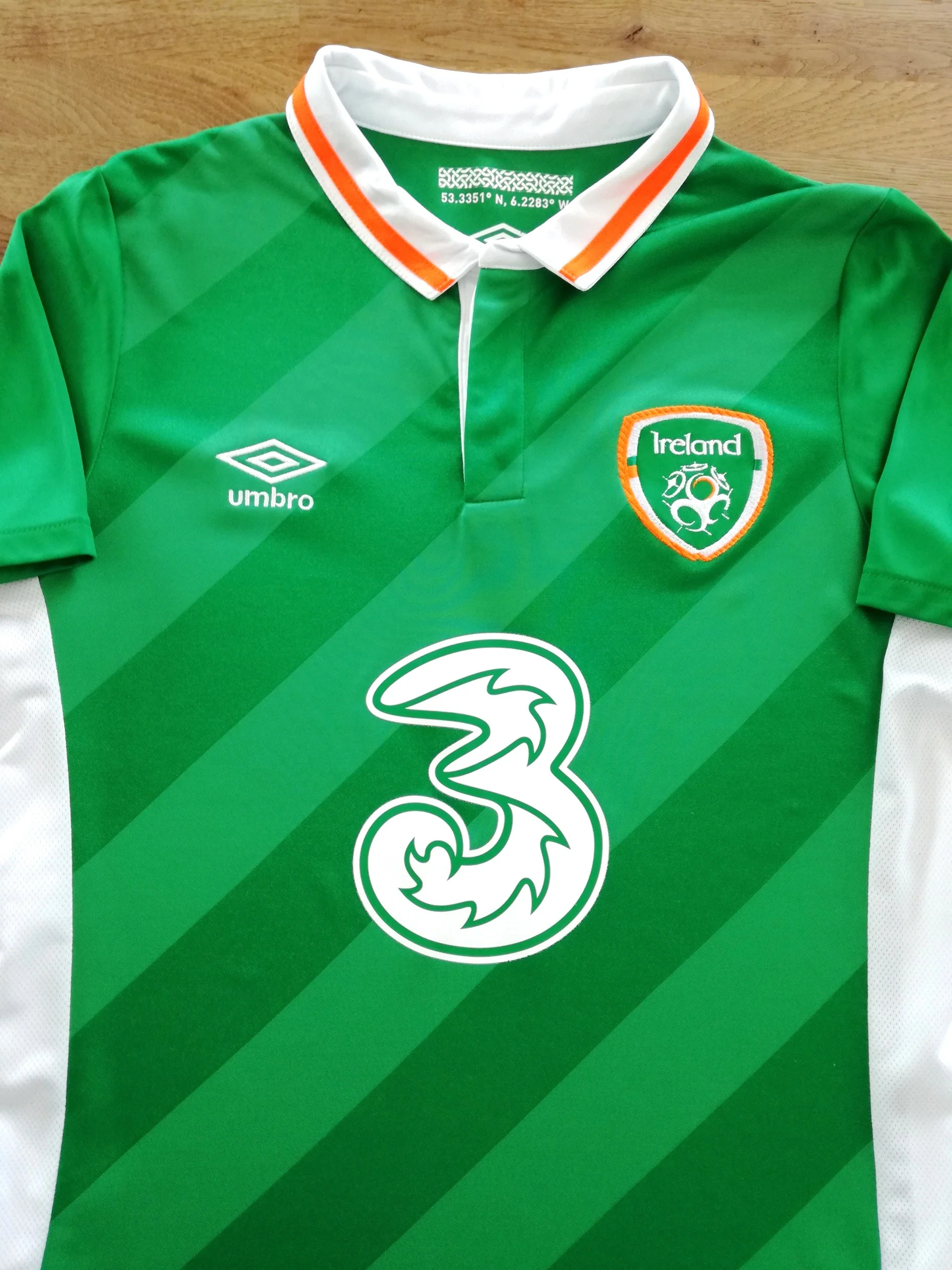 2016/17 Republic of Ireland Home Football Shirt (S)