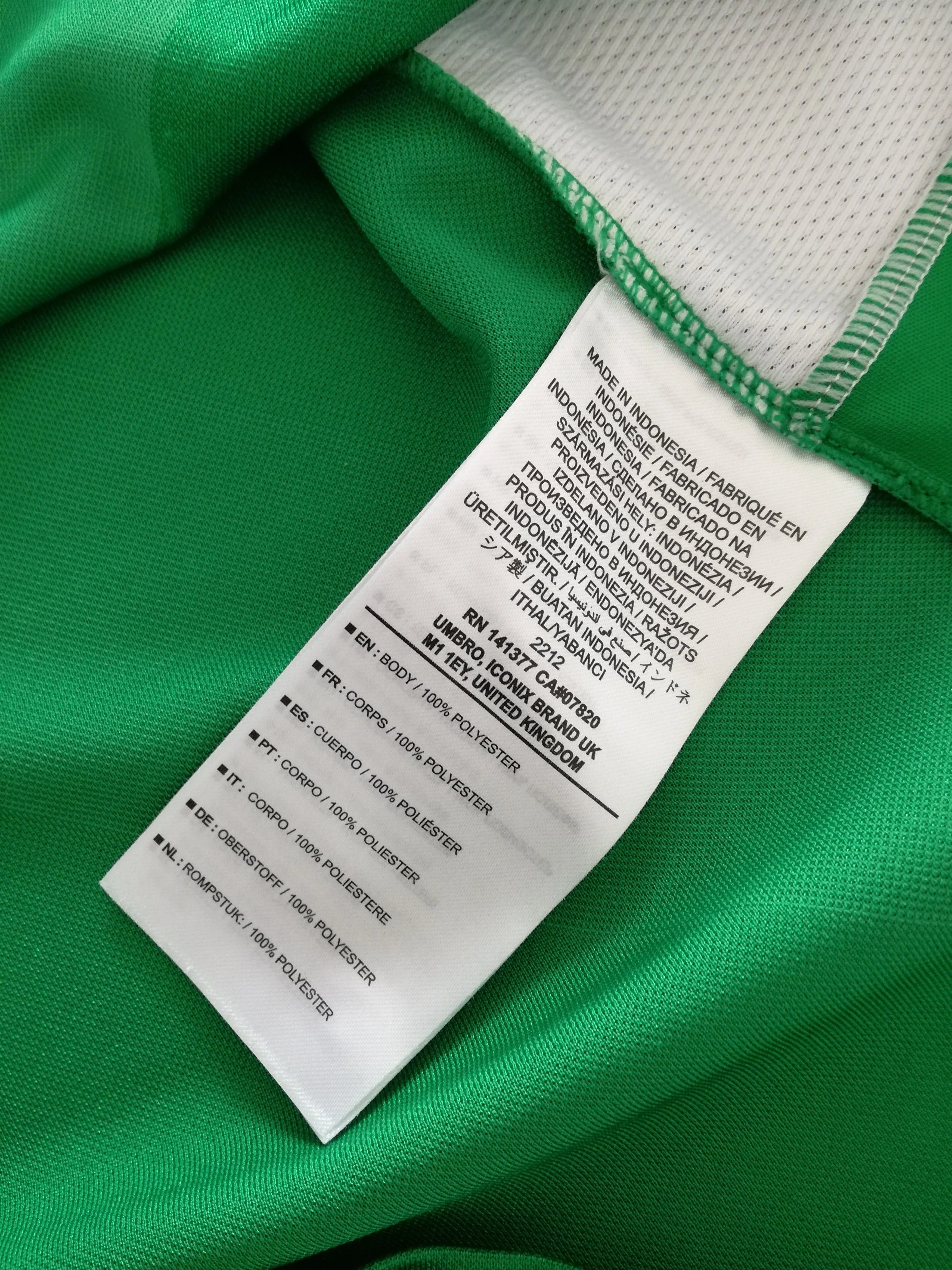 2016/17 Republic of Ireland Home Football Shirt (S) - Image 7