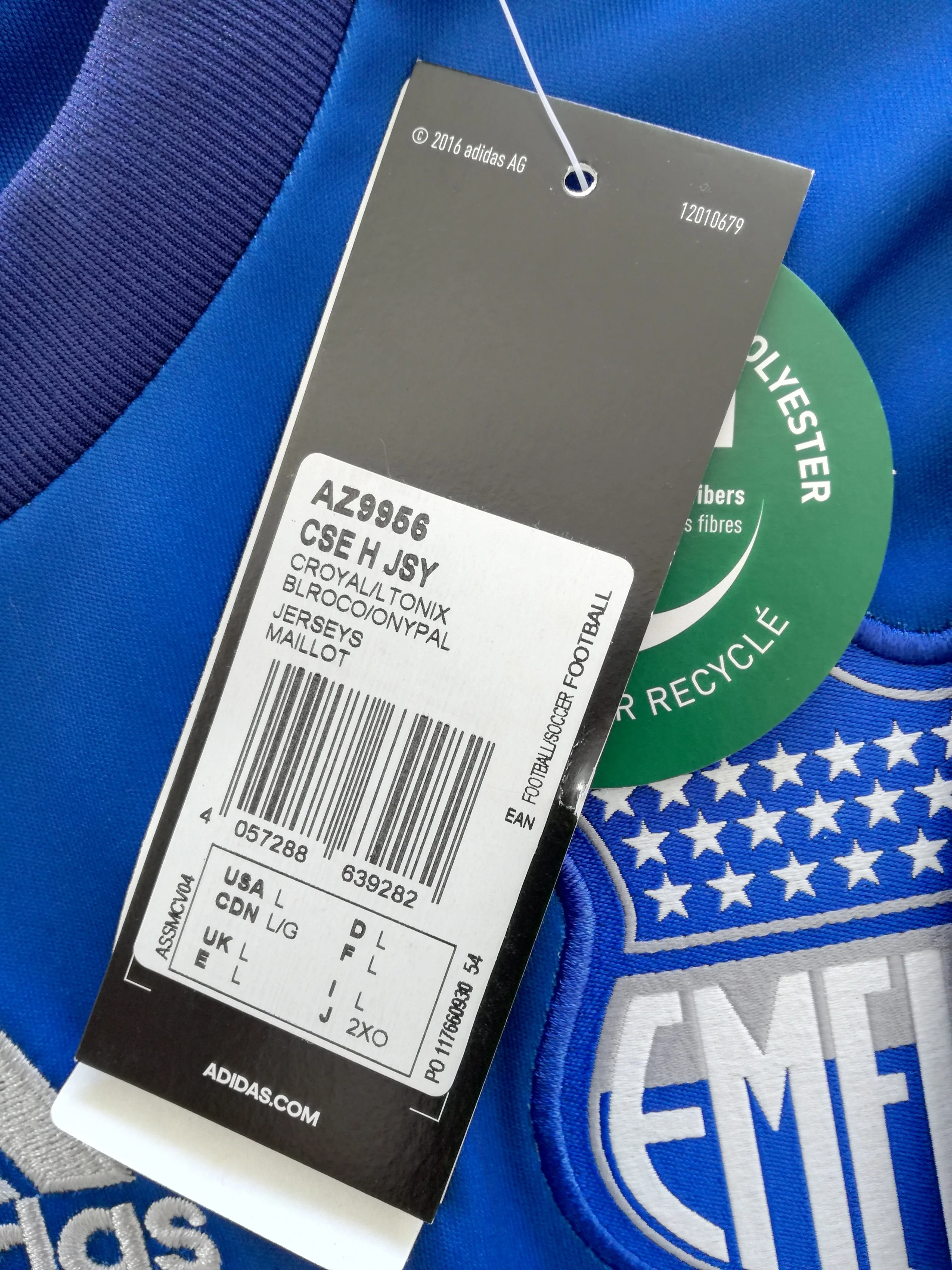 2017 Emelec Home Football Shirt (L) *BNWT* - Image 2