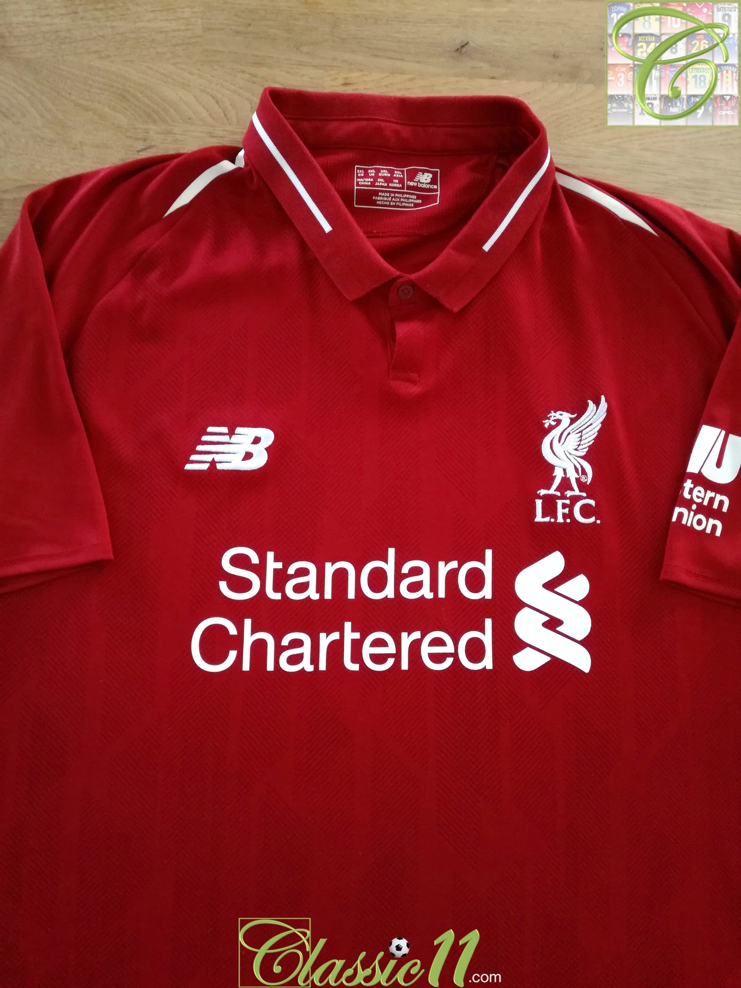 2018/19 Liverpool Home Football Shirt (XL)