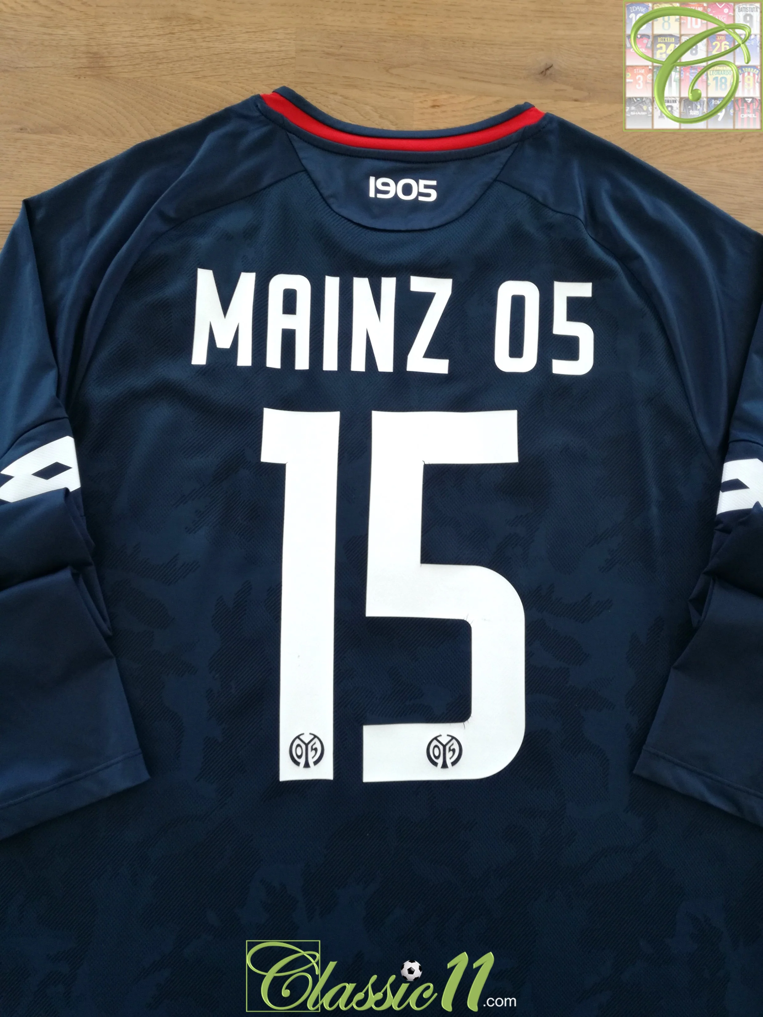 2018/19 FSV Mainz 3rd Football Shirt. #15 (XL)