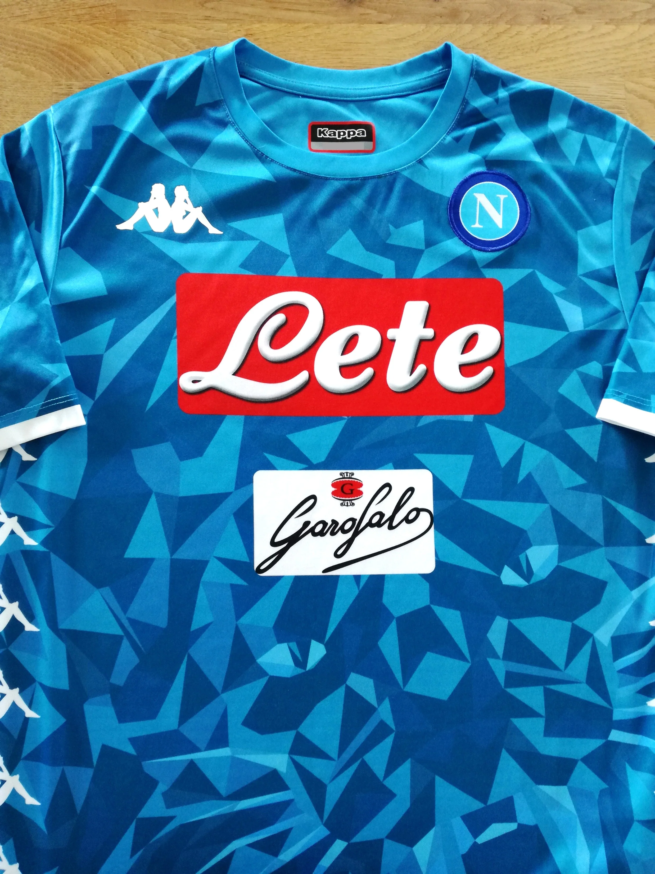 2018/19 Napoli Home Basic Football Shirt (M)