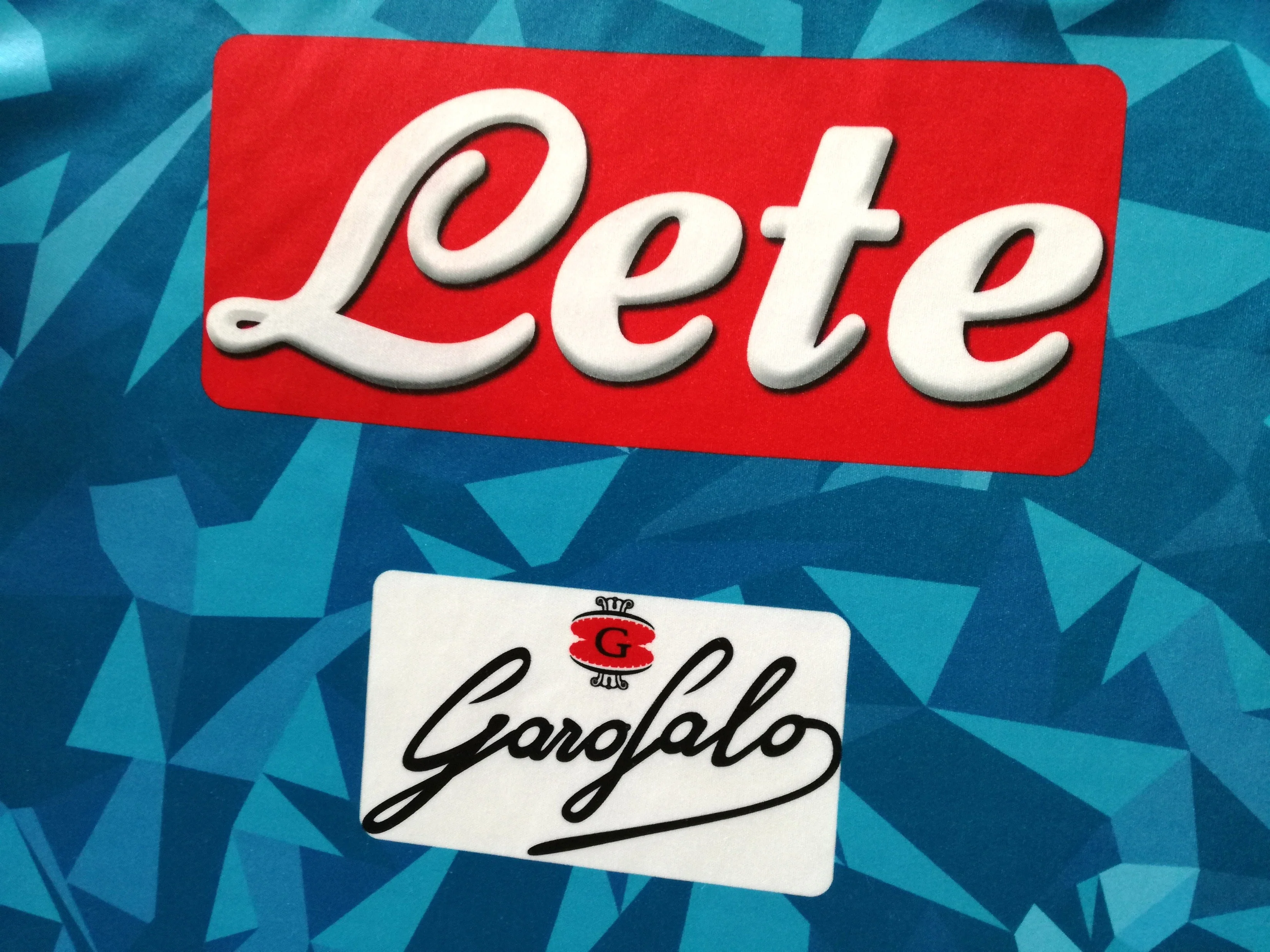 2018/19 Napoli Home Basic Football Shirt (M) - Image 5