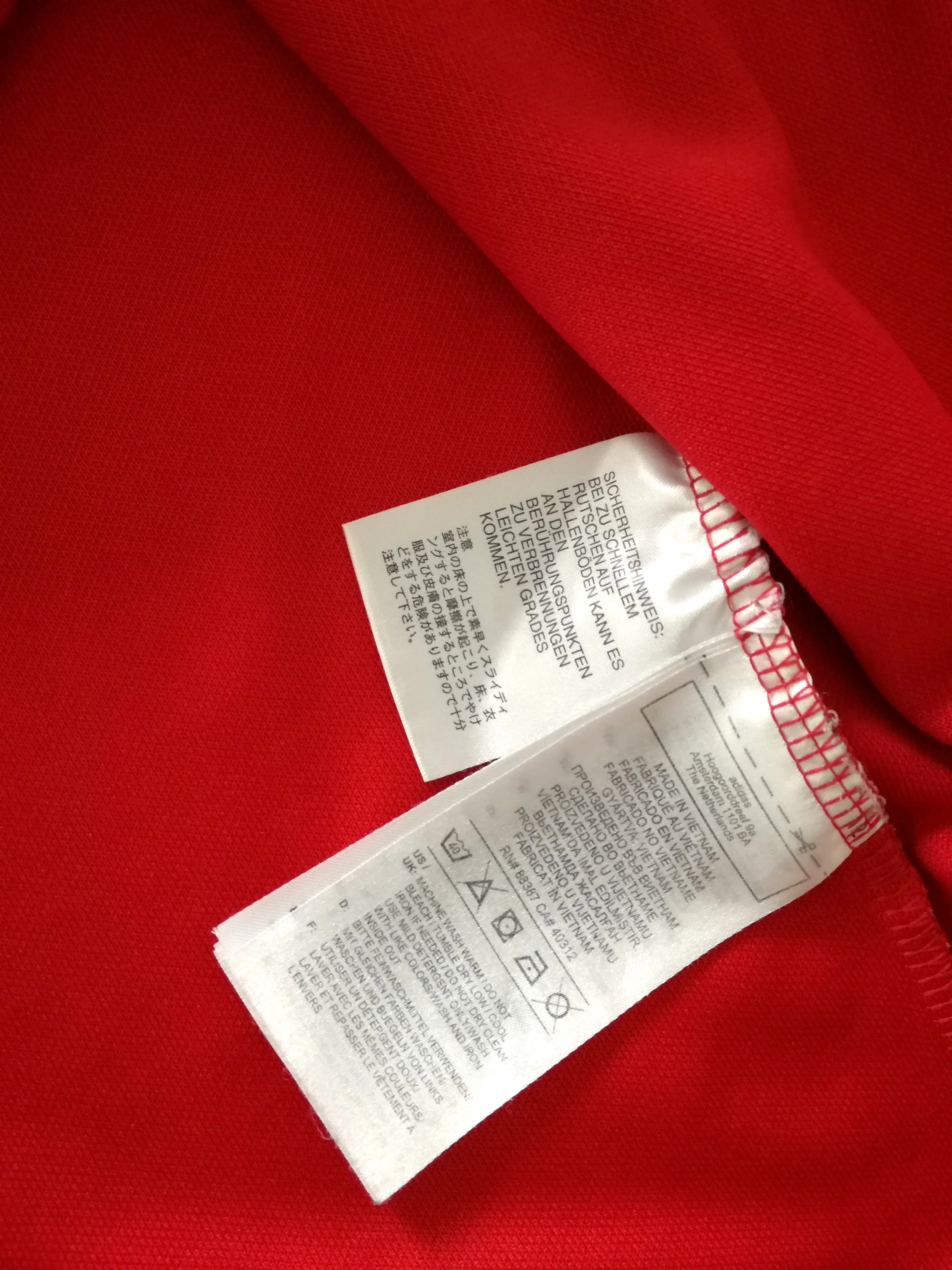 2019/20 Man Utd Football Training Top (S) - Image 3