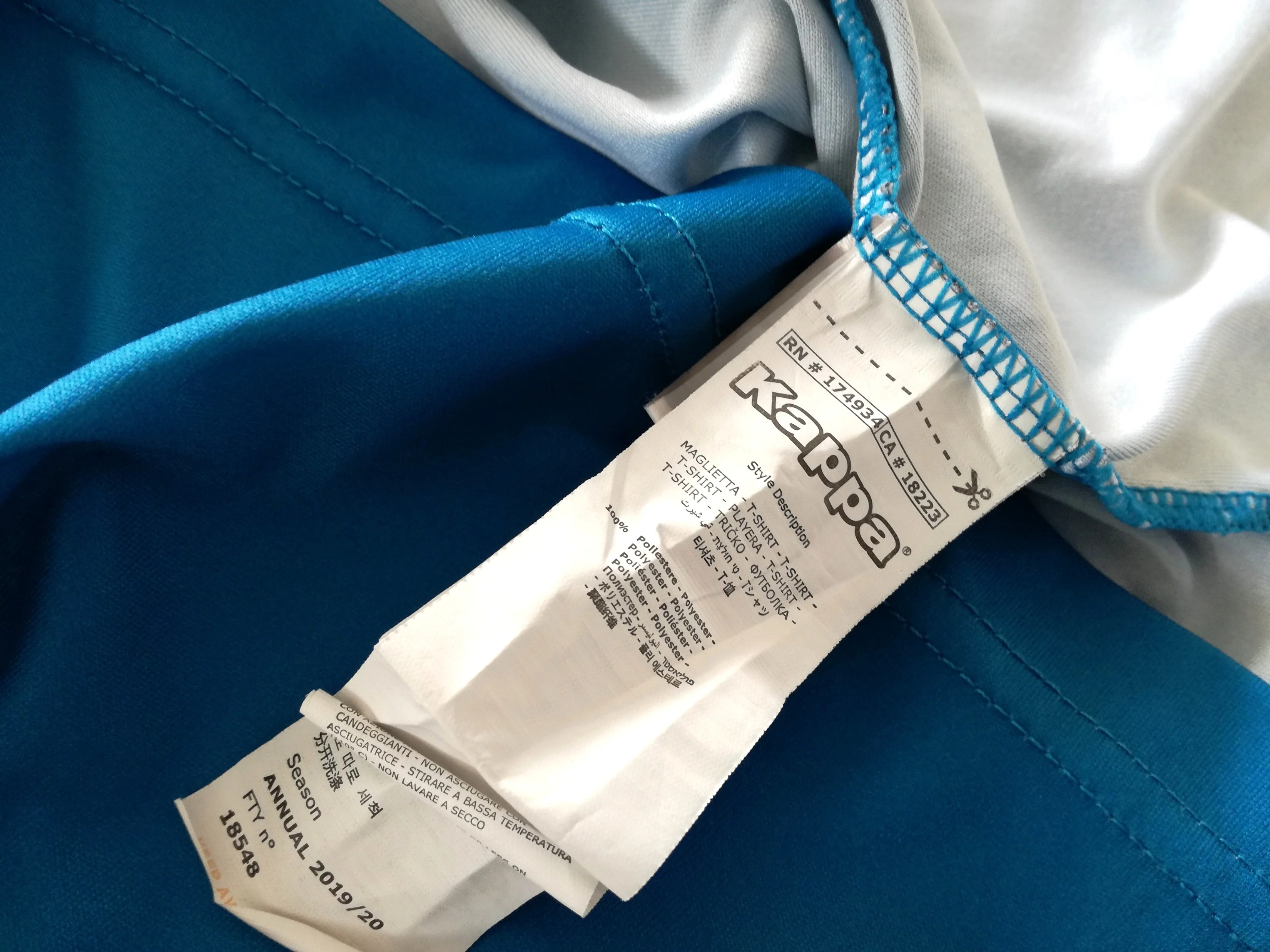 2019/20 Napoli Home Football Shirt (M) - Image 7