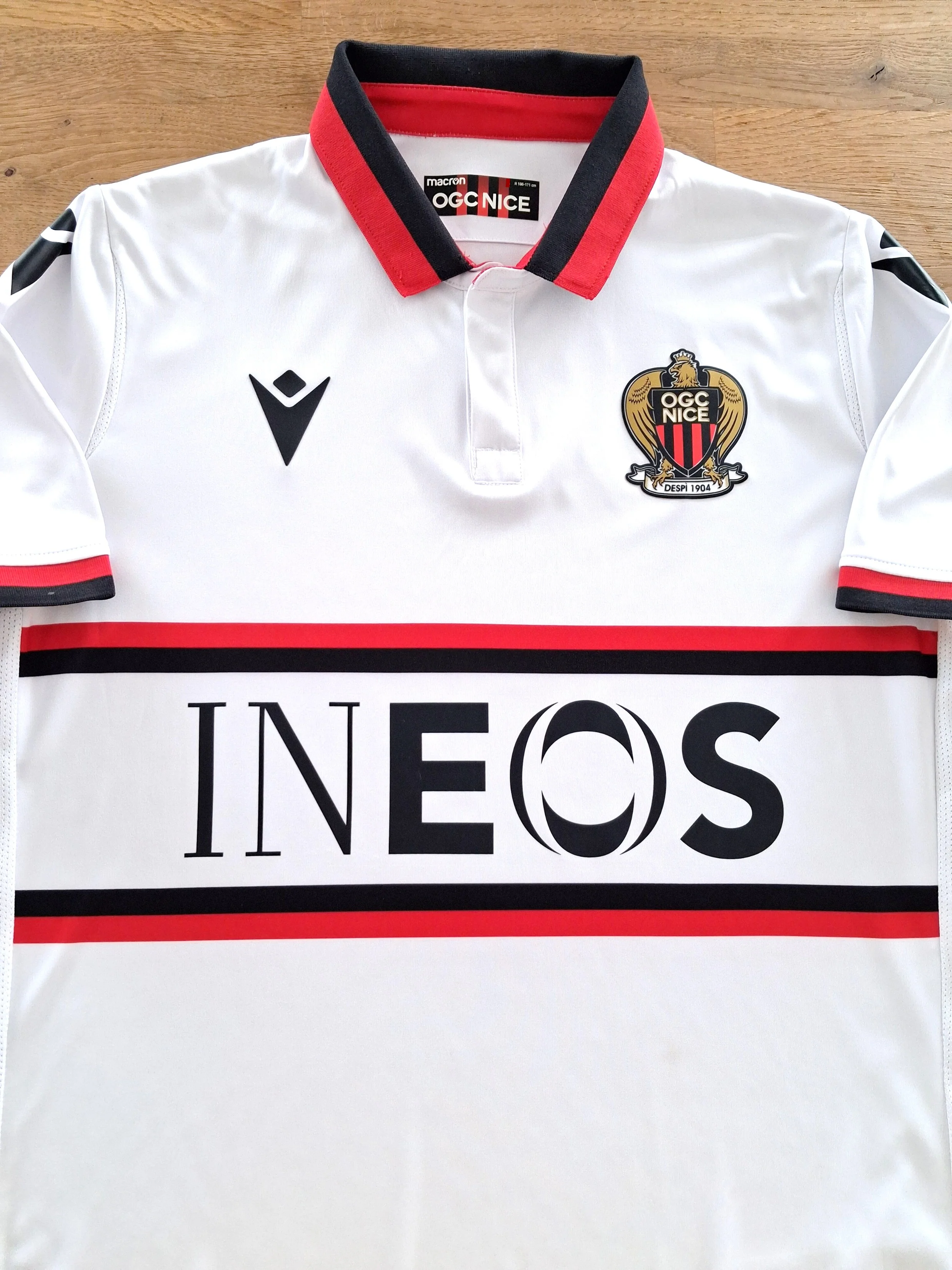 2020/21 OGC Nice Away Football Shirt (M)