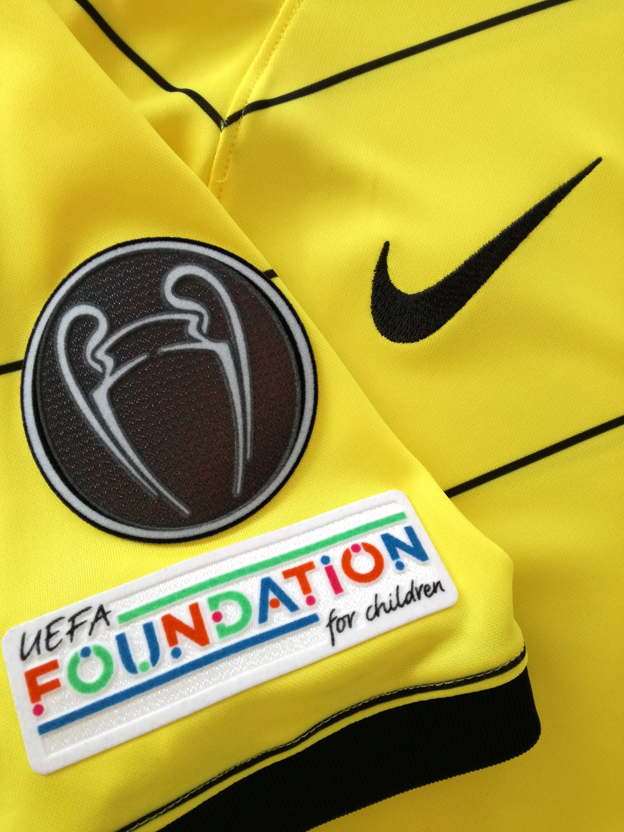 2021/22 Chelsea Away Champions League Football Shirt Lukaku #9 (M) - Image 4