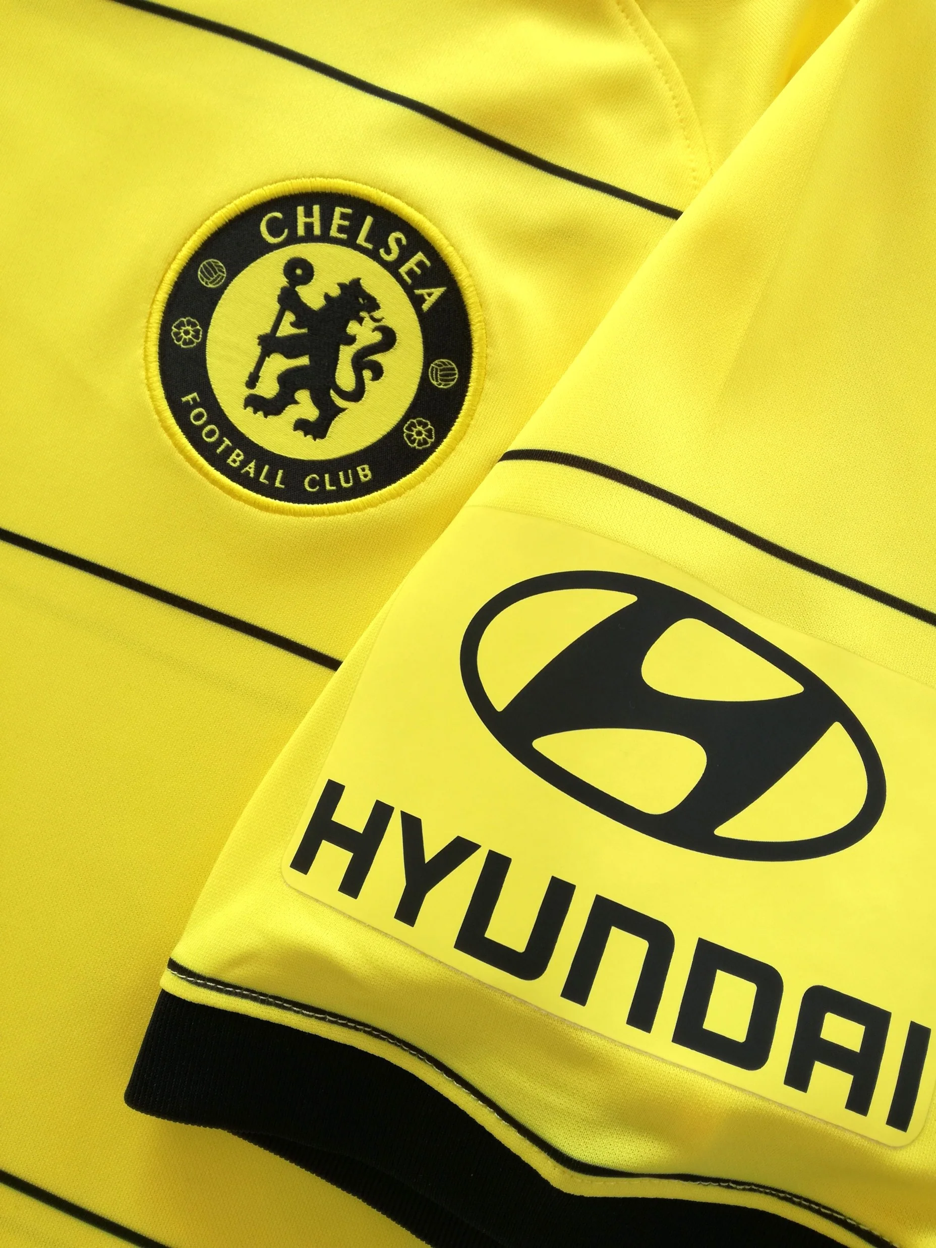 2021/22 Chelsea Away Champions League Football Shirt Lukaku #9 (M) - Image 5