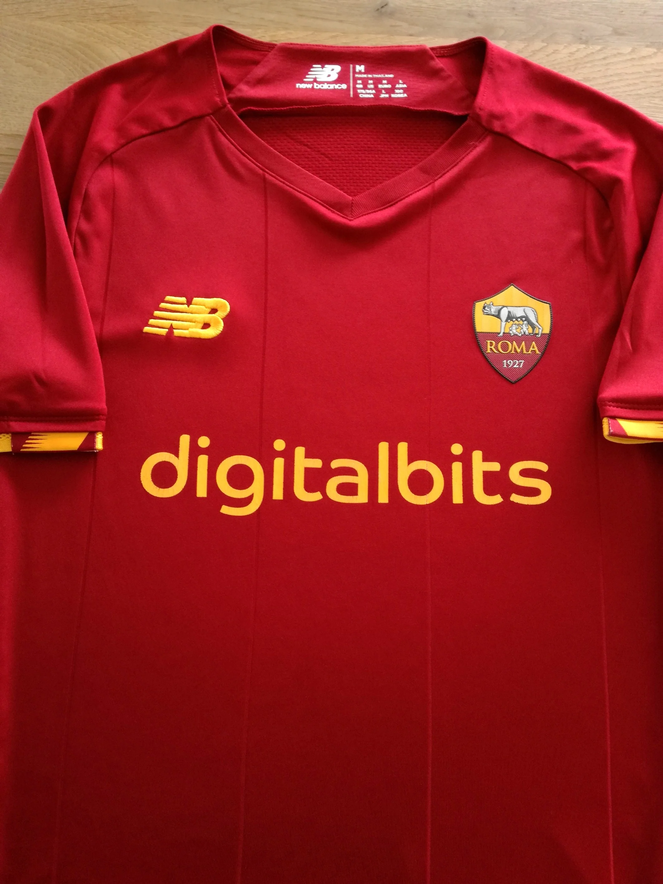 2021/22 Roma Home Football Shirt (M)