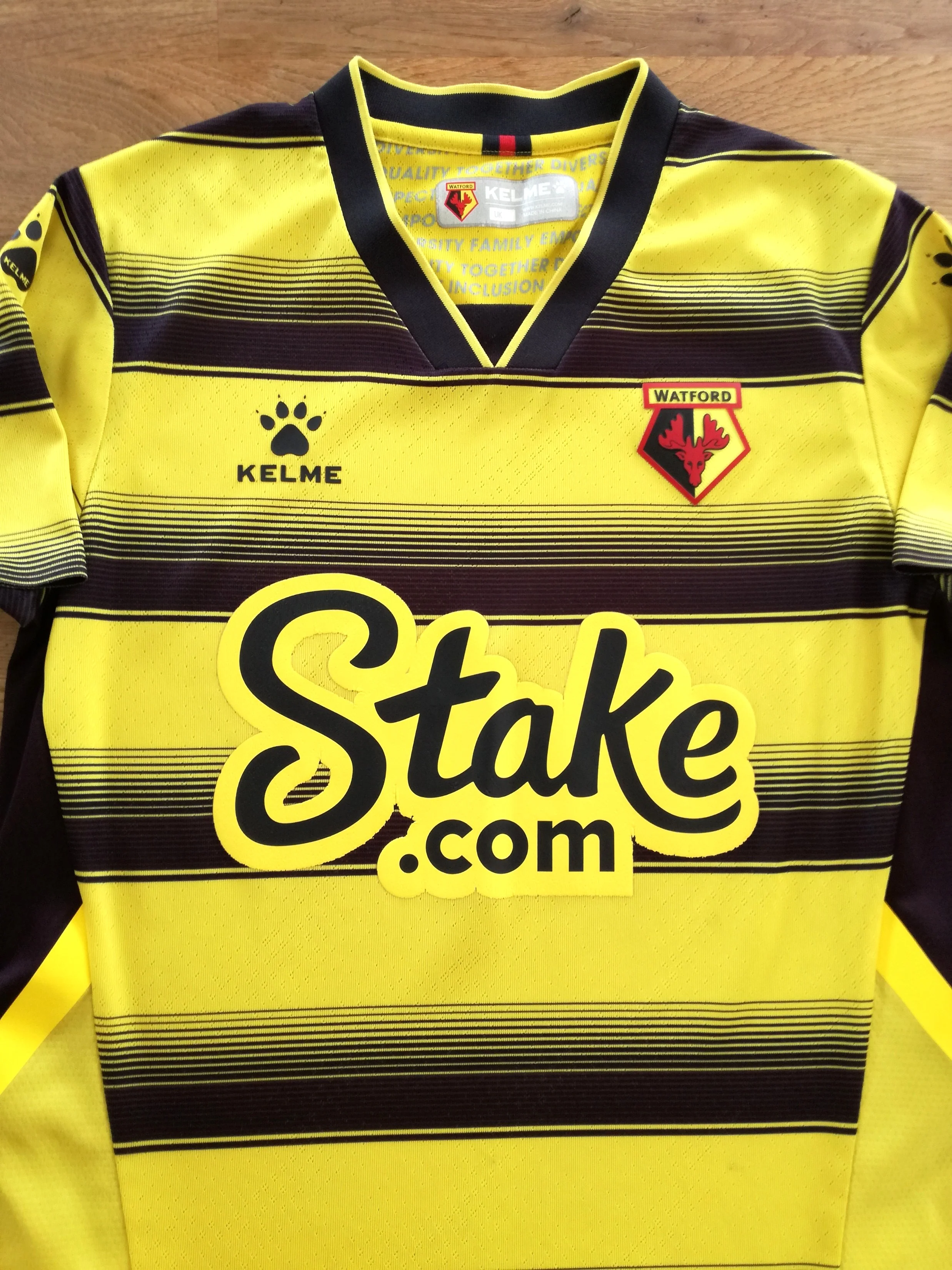 2021/22 Watford Home Football Shirt (S)
