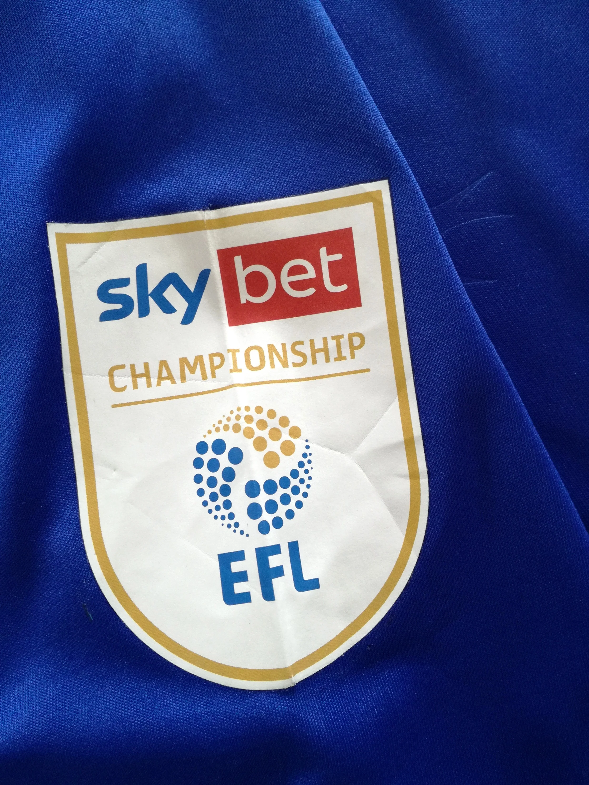 2022/23 Cardiff City Home Championship Football Shirt (XXL) - Image 4