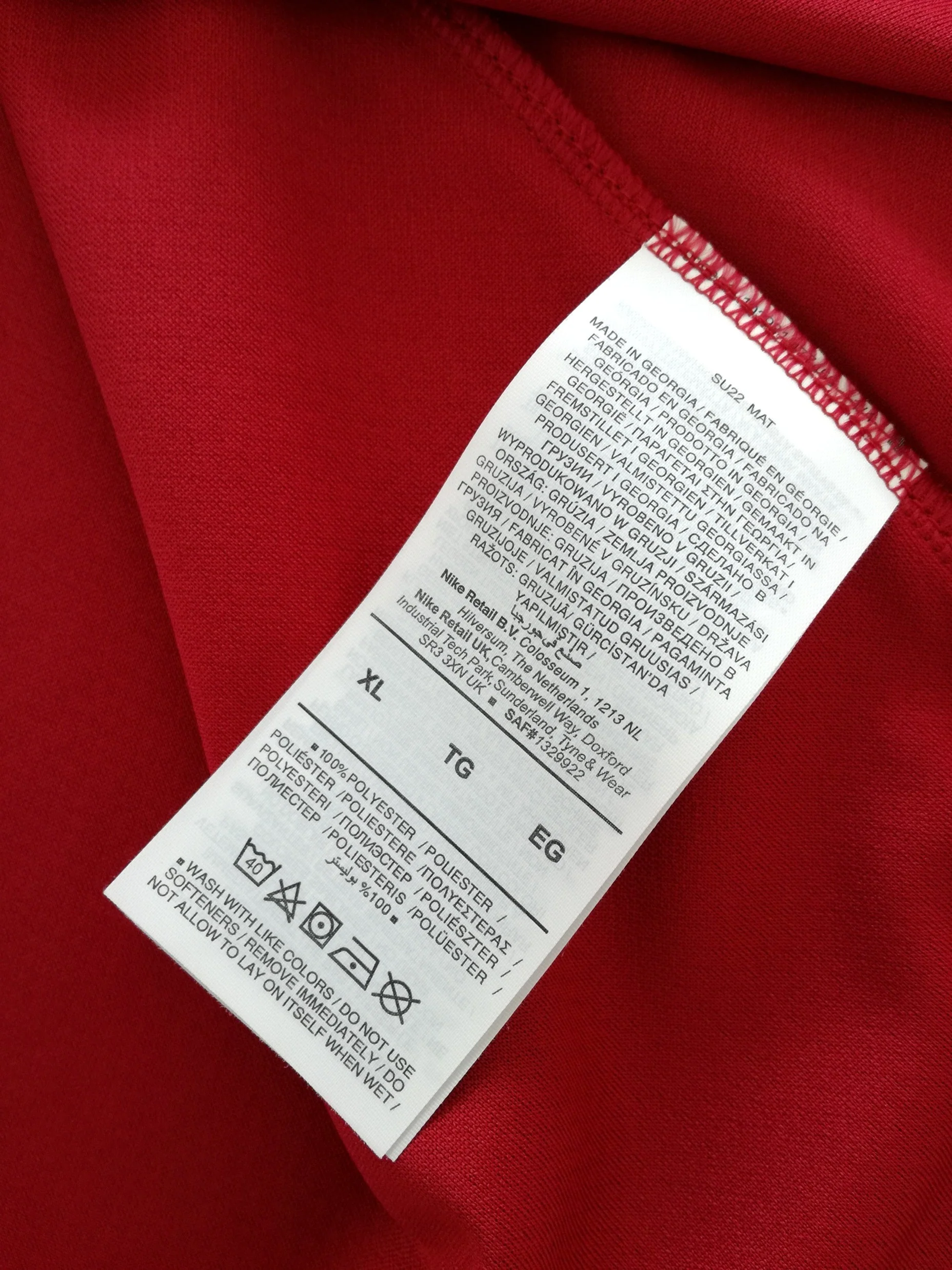 2022/23 Liverpool Home Premier League Football Shirt M. Salah #11 (XL) *BNWT* - Image 9