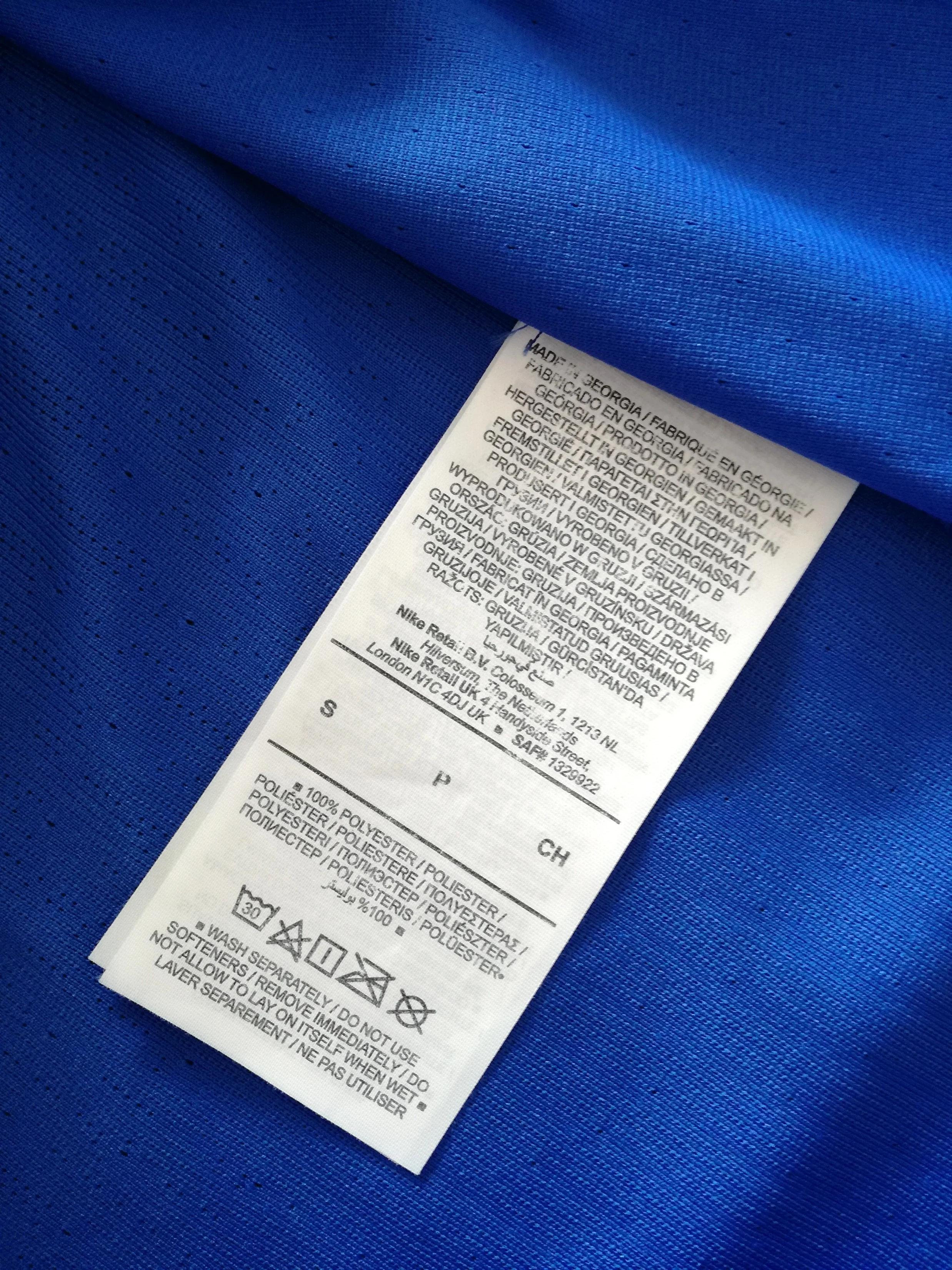 2025/26 Chelsea Home Dri-Fit ADV Football Shirt (S) - Image 7