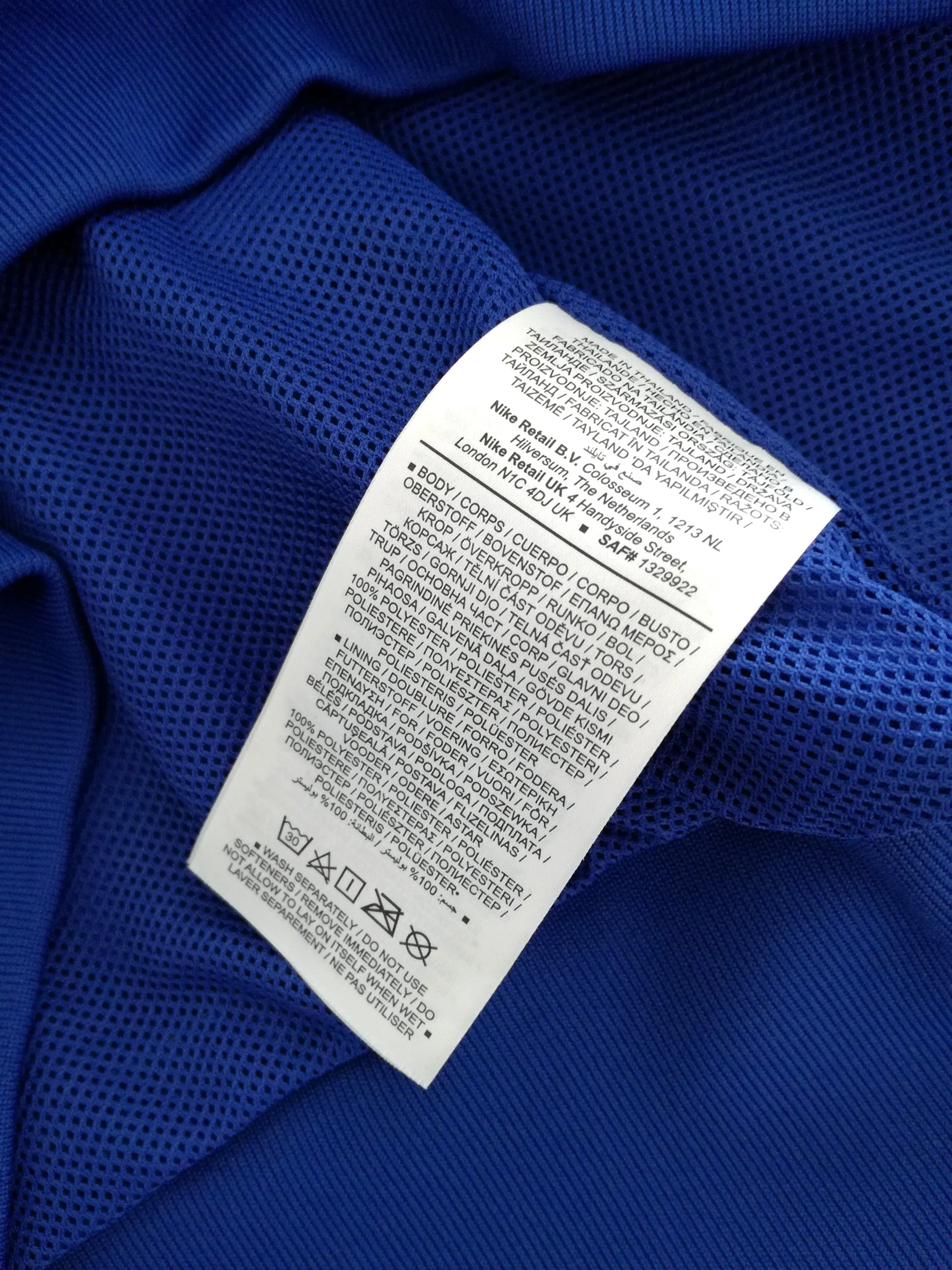 2025/26 Chelsea Track Jacket (S) - Image 6